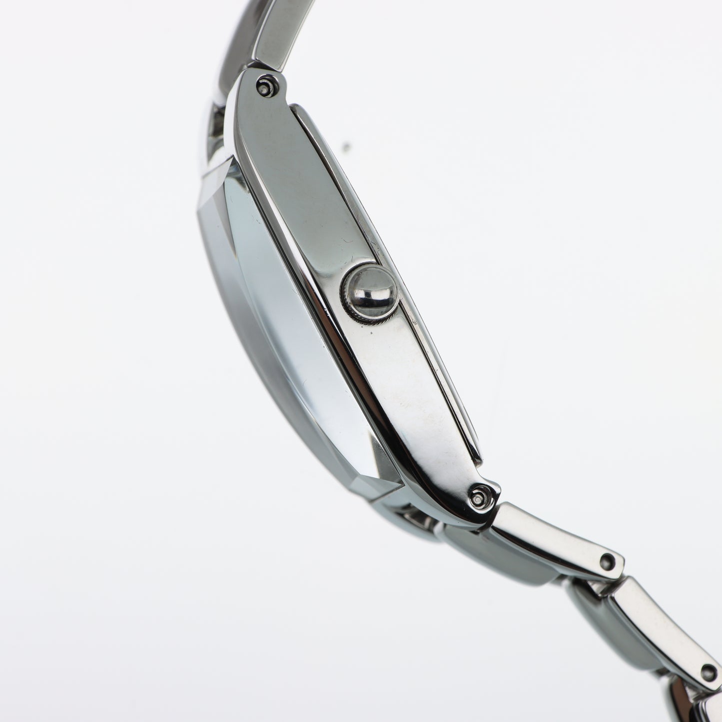 Orologio Orient Lady Tonneau – Cassa e Bracciale in Acciaio, Quadrante Nero