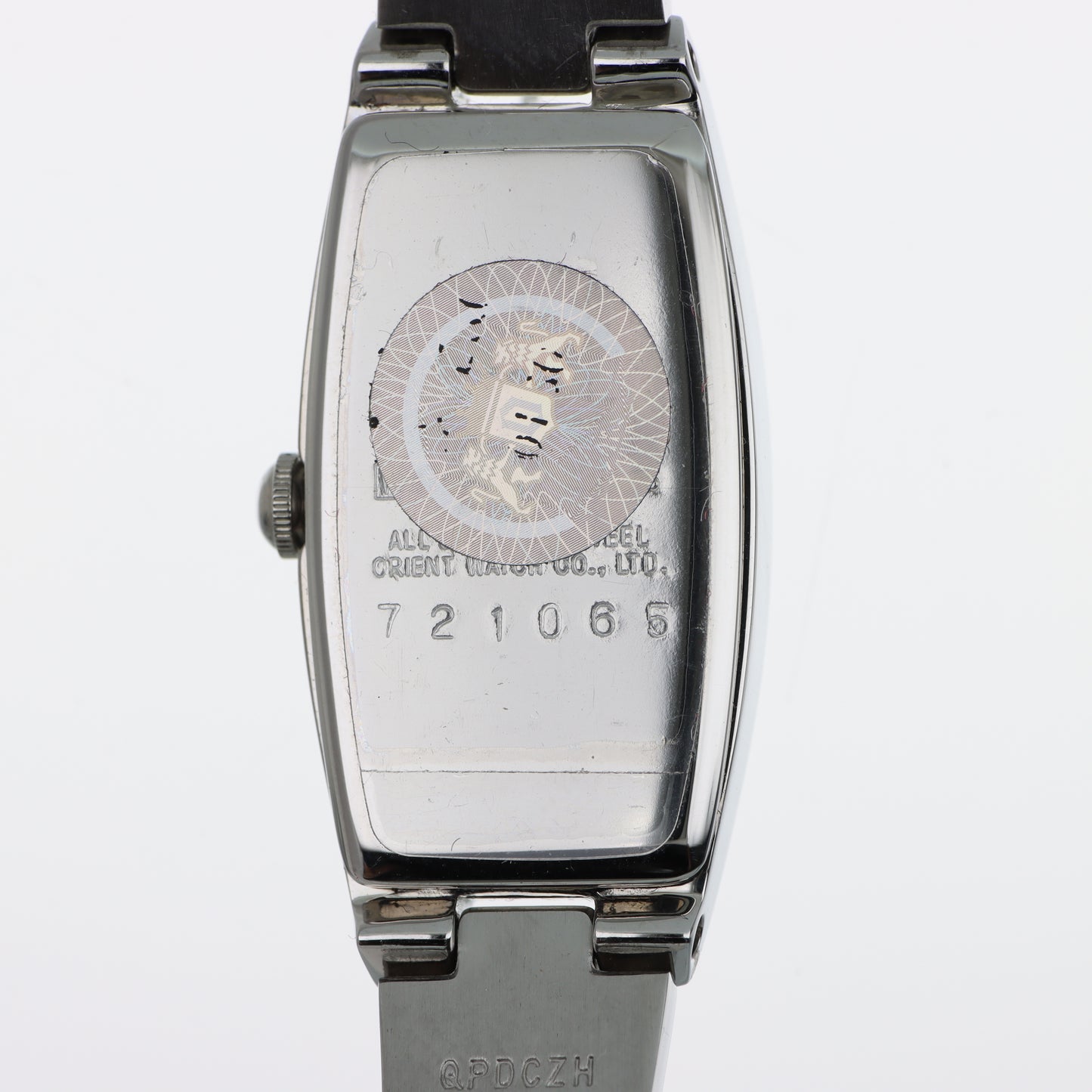 Orologio Orient Lady Tonneau – Cassa e Bracciale in Acciaio, Quadrante Nero