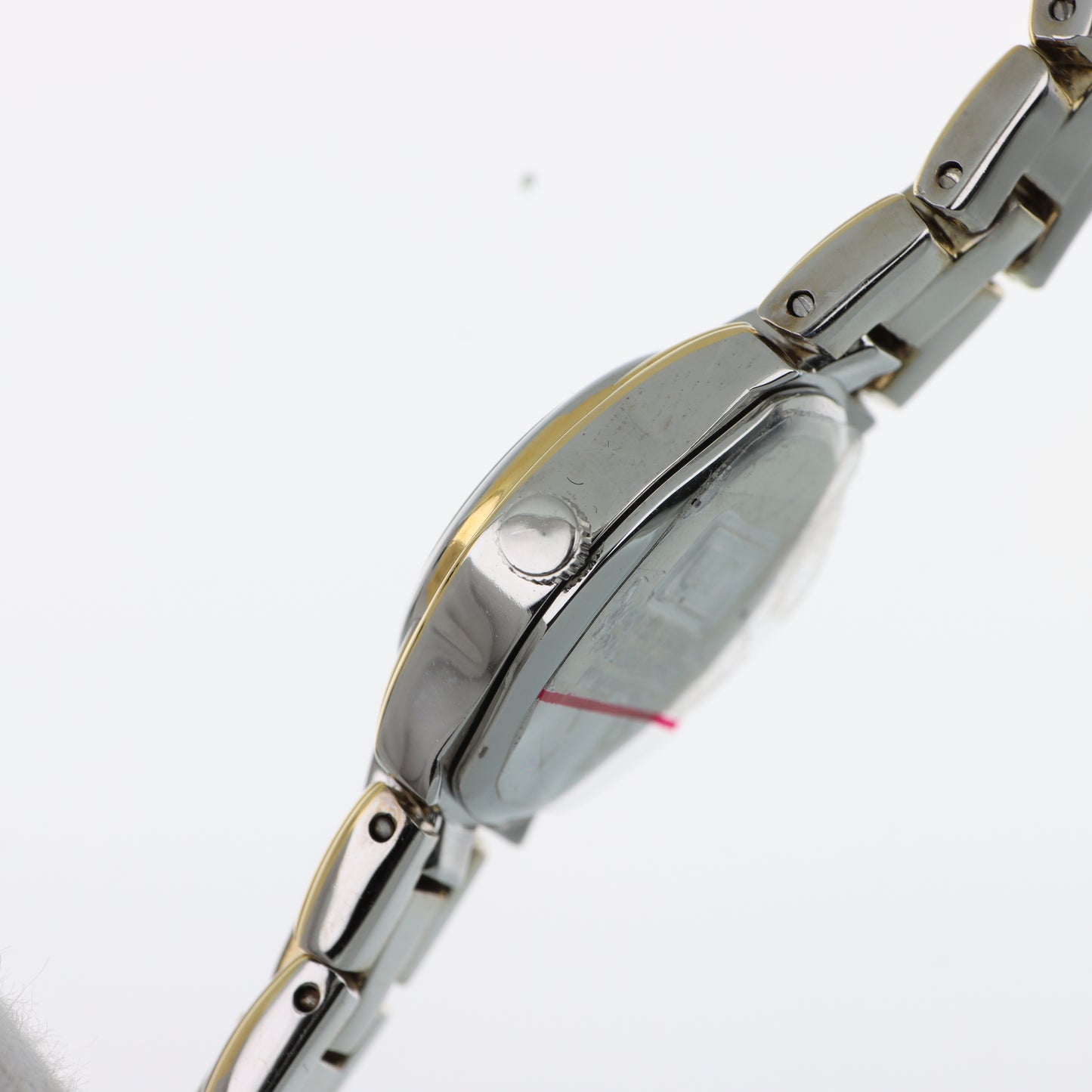 Orologio Q&Q Quartz Donna Bicolore con Cristalli - Quadrante Champagne e Bracciale Silver Gold