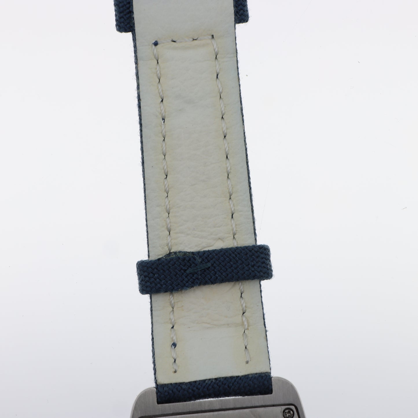 Orologio Spazio 24Tonneau 5 ATM Water Resistant – Quadrante Bianco e Cinturino in Tessuto Navy
