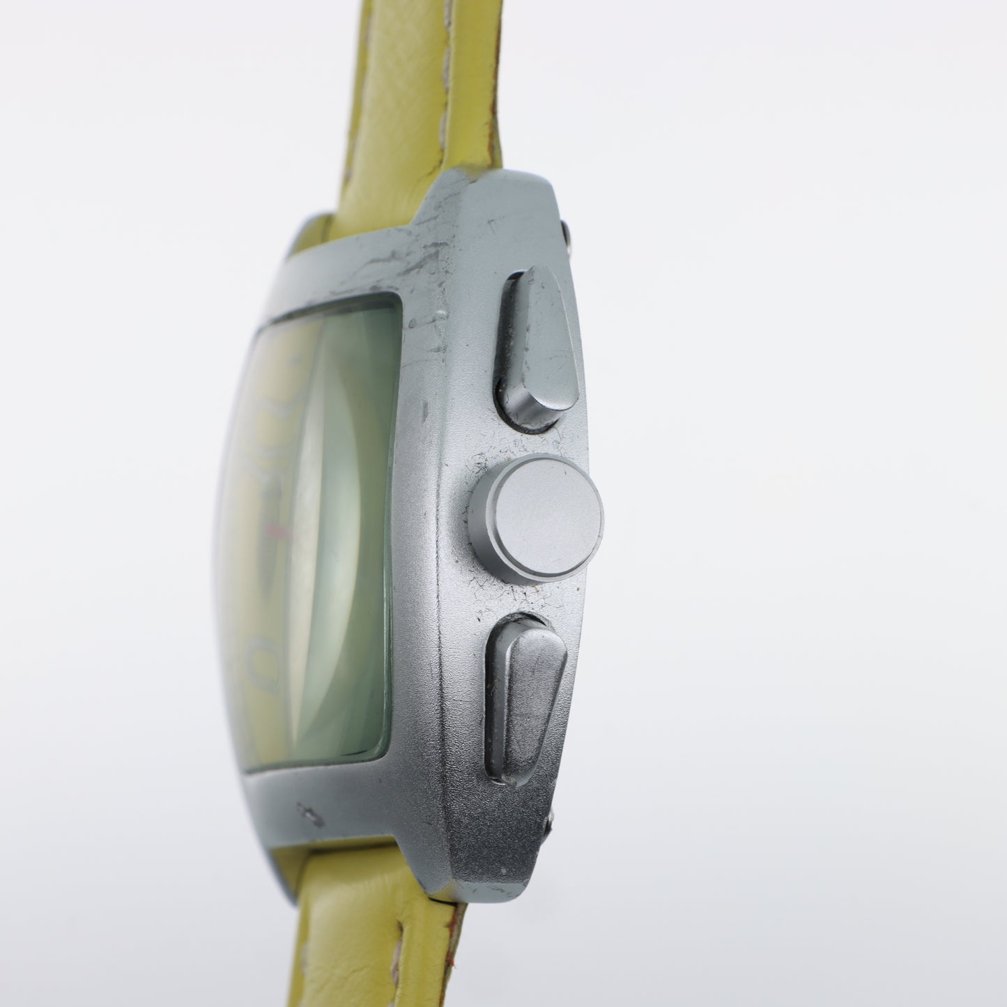 Orologio M&M Primo Emporio 21-68 Cronografo Yellow - Quadrante Giallo e Cinturino in Pelle