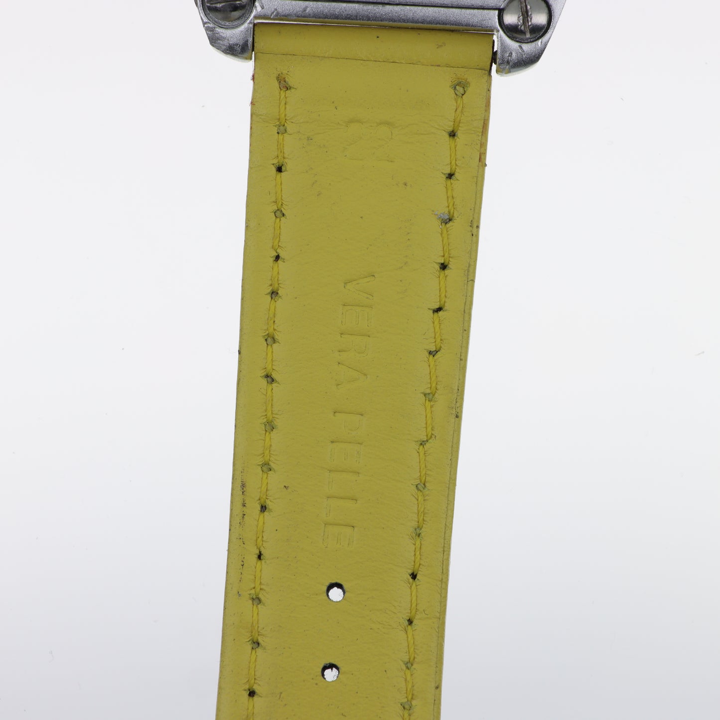 Orologio M&M Primo Emporio 21-68 Cronografo Yellow - Quadrante Giallo e Cinturino in Pelle