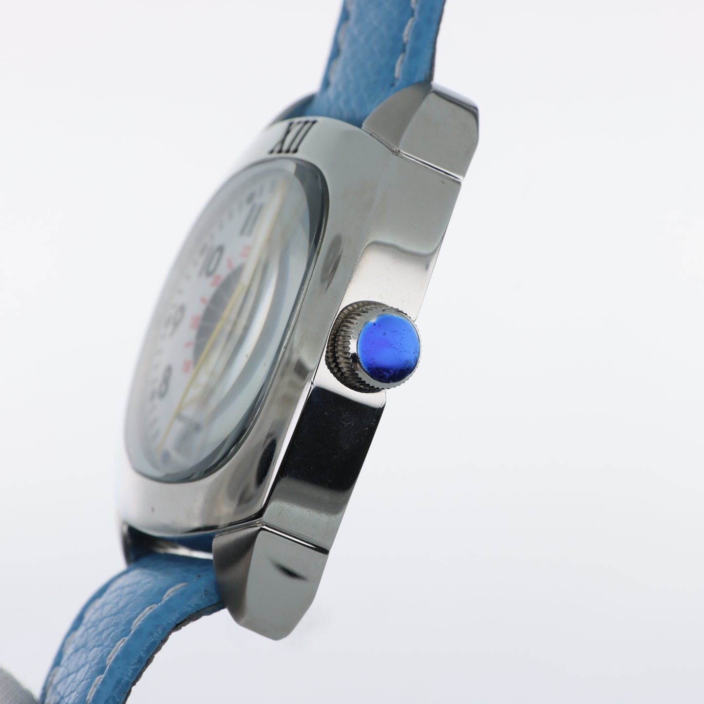 Orologio M&M Primo Emporio 21-68 World Time - Fuso Orario Mondiale e Cinturino Azzurro