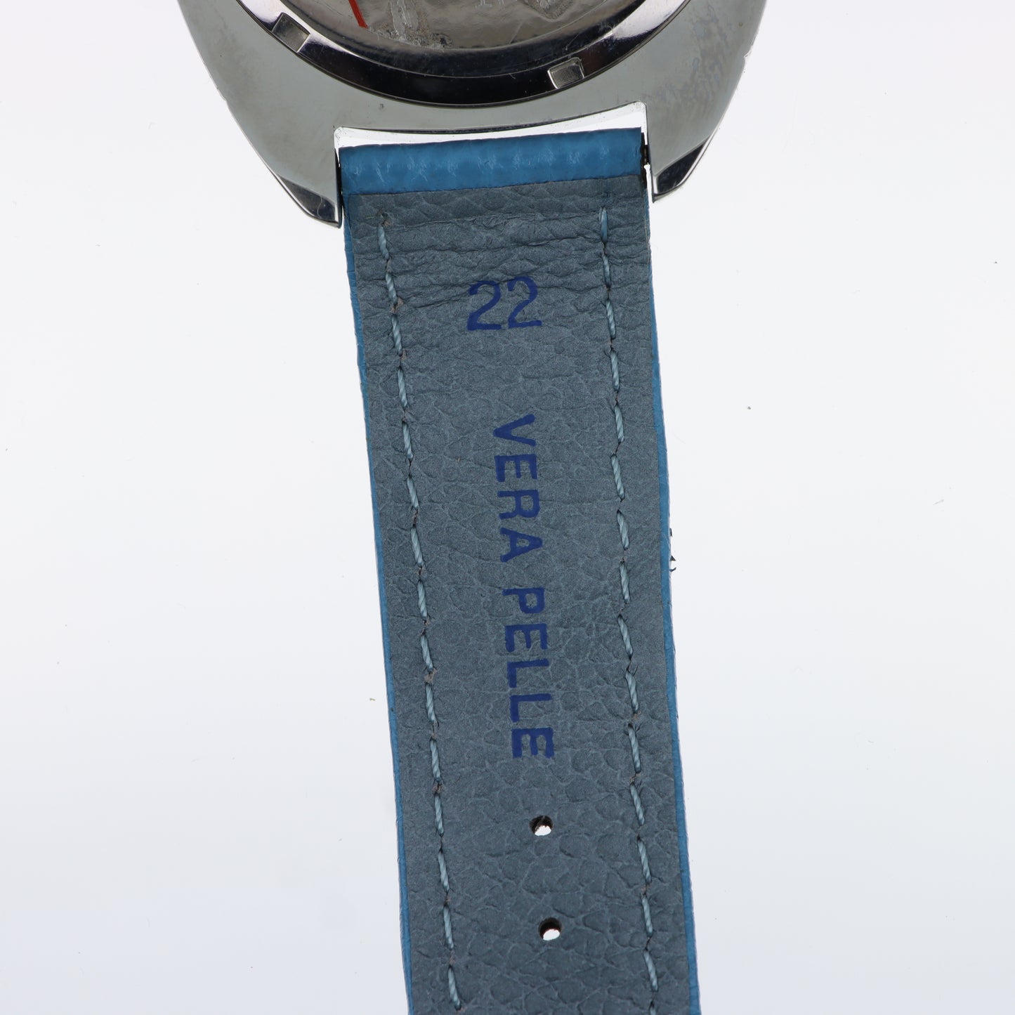 Orologio M&M Primo Emporio 21-68 World Time - Fuso Orario Mondiale e Cinturino Azzurro