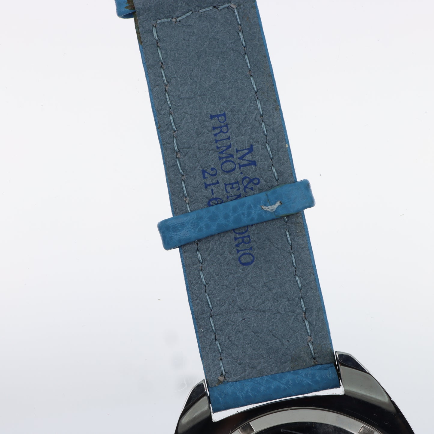 Orologio M&M Primo Emporio 21-68 World Time - Fuso Orario Mondiale e Cinturino Azzurro