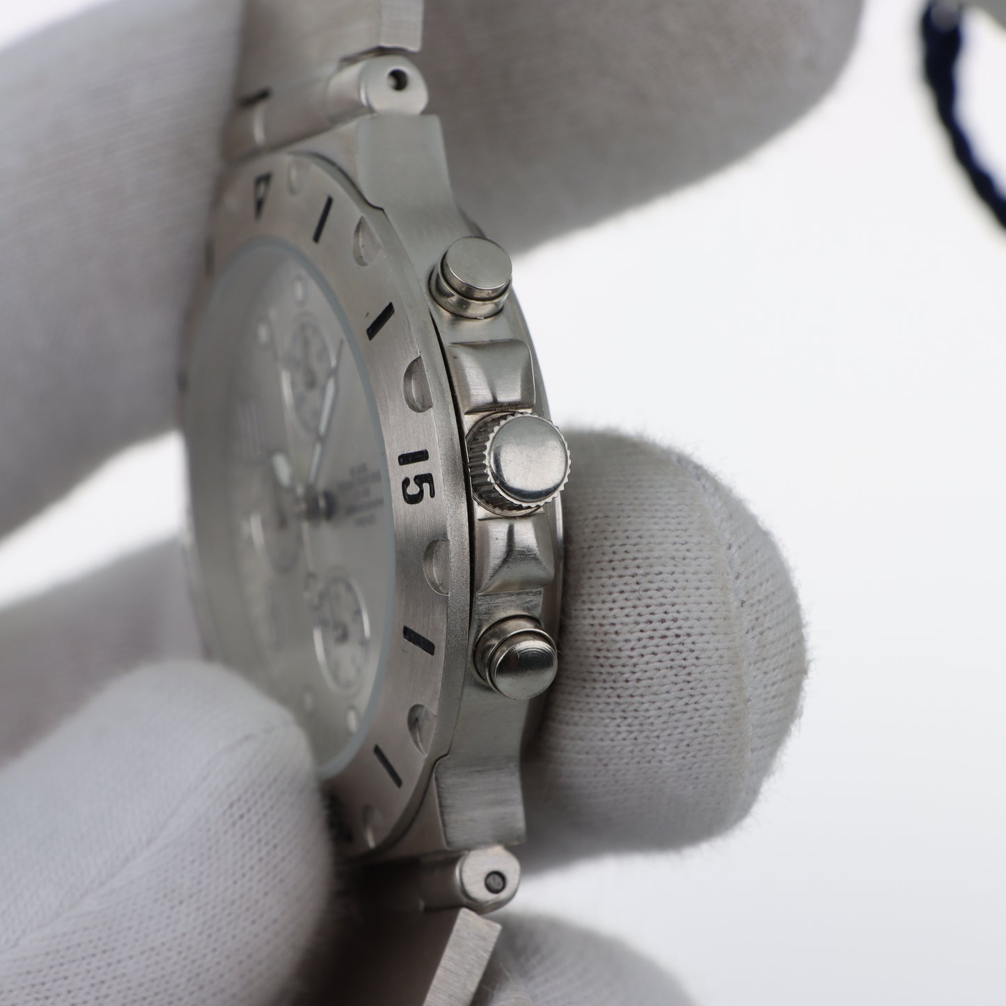 Orologio M&M Primo Emporio 21-68 Chronograph Firenze - Total White con Bracciale in Acciaio