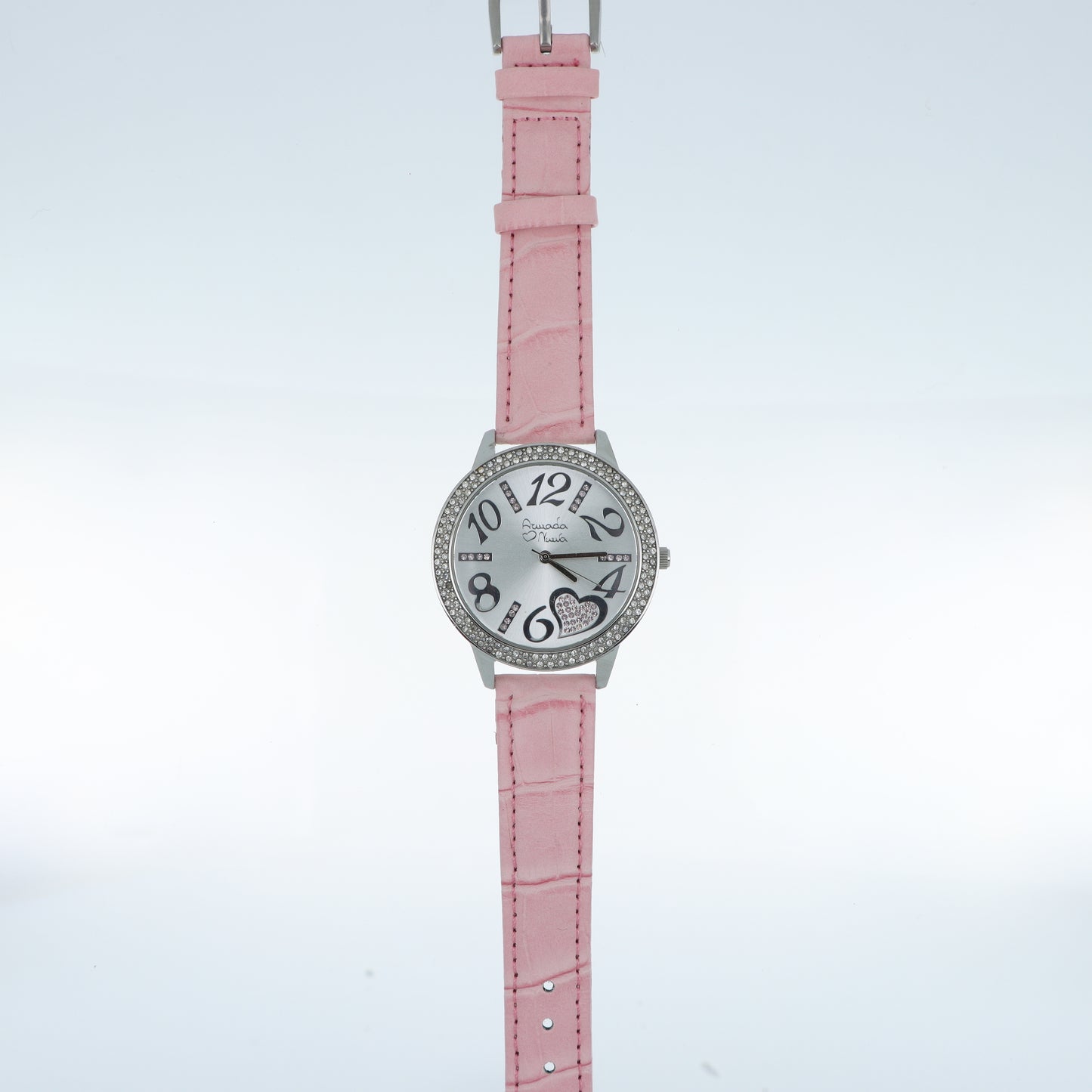 Orologio Armada Nueva Love - Lunetta con Cristalli e Cuore Rosa sul Quadrante Madreperla