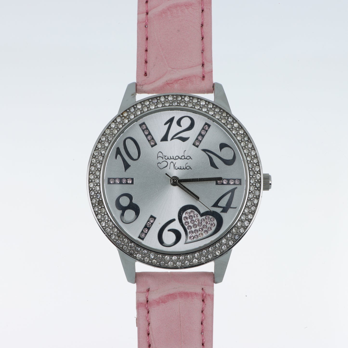 Orologio Armada Nueva Love - Lunetta con Cristalli e Cuore Rosa sul Quadrante Madreperla