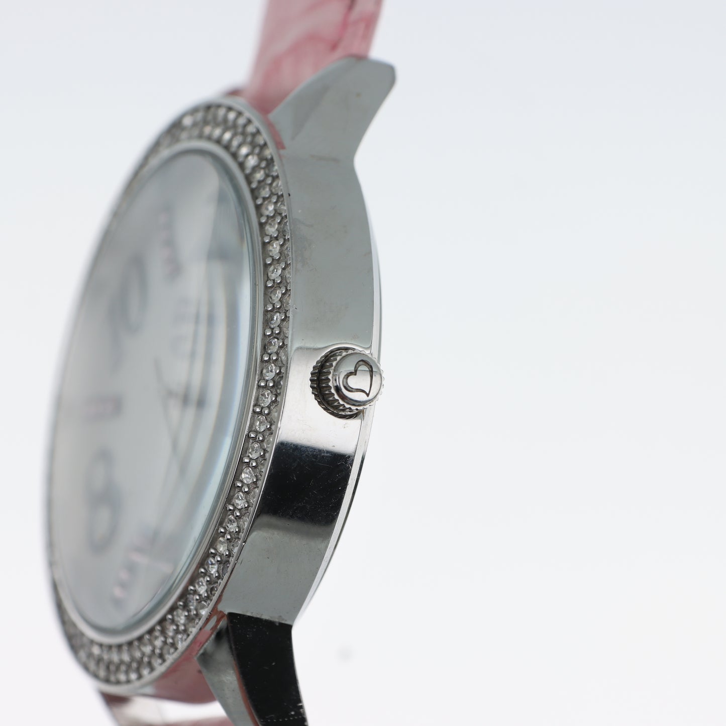 Orologio Armada Nueva Love - Lunetta con Cristalli e Cuore Rosa sul Quadrante Madreperla