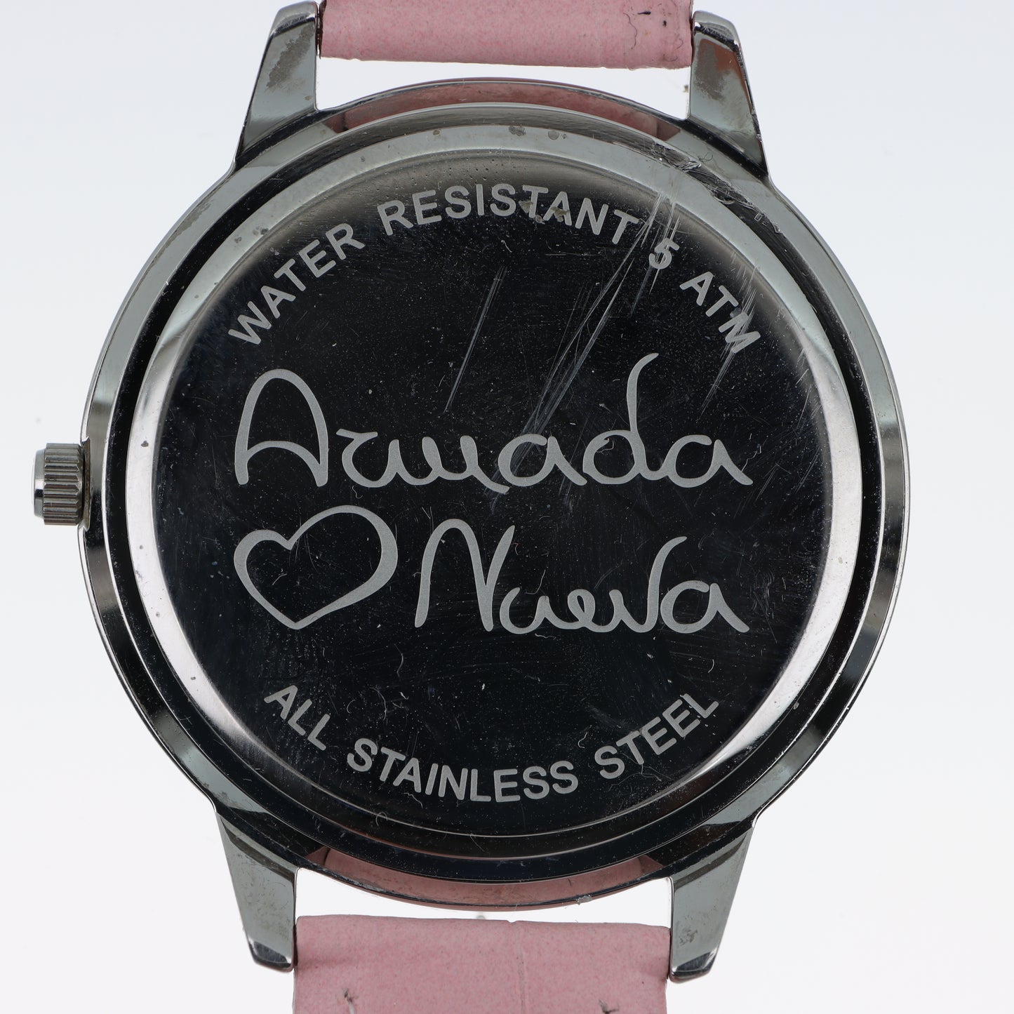 Orologio Armada Nueva Love - Lunetta con Cristalli e Cuore Rosa sul Quadrante Madreperla