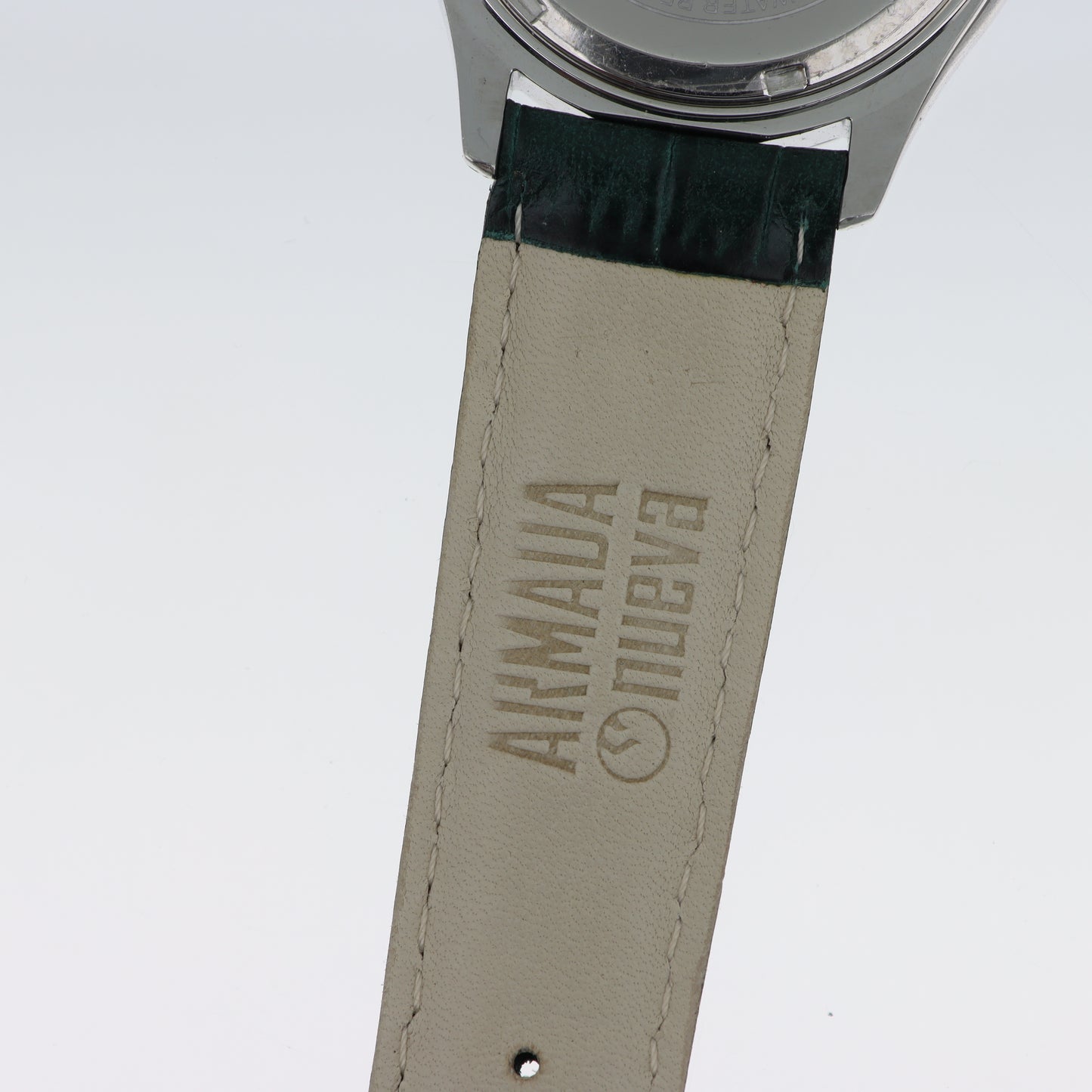 Orologio Armada Nueva Crystal - Lunetta con Doppia Fila di Cristalli e Cinturino Verde Scuro