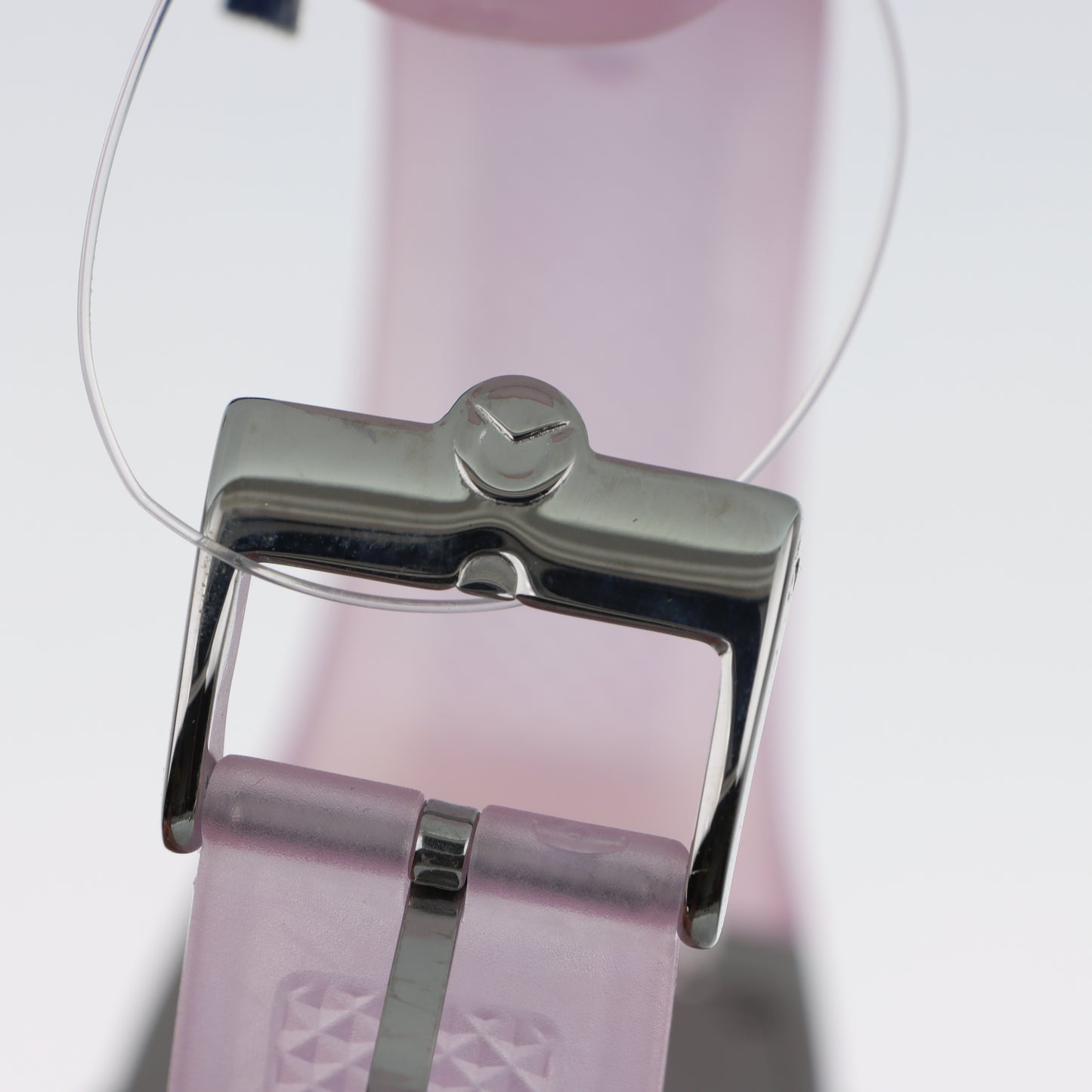 Orologio Sector Cronografo Donna Pink - Cassa Cushion con Cristalli e Cinturino in Silicone Rosa