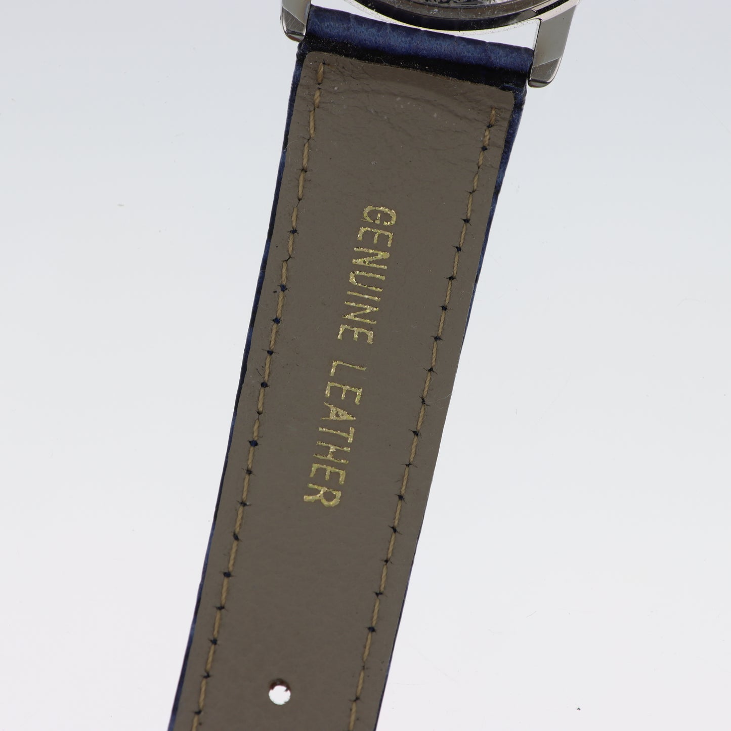 Orologio MxOnda Multifunzione Bicolore - Quadrante Bianco con Sotto-Quadranti Blu e Cinturino Navy