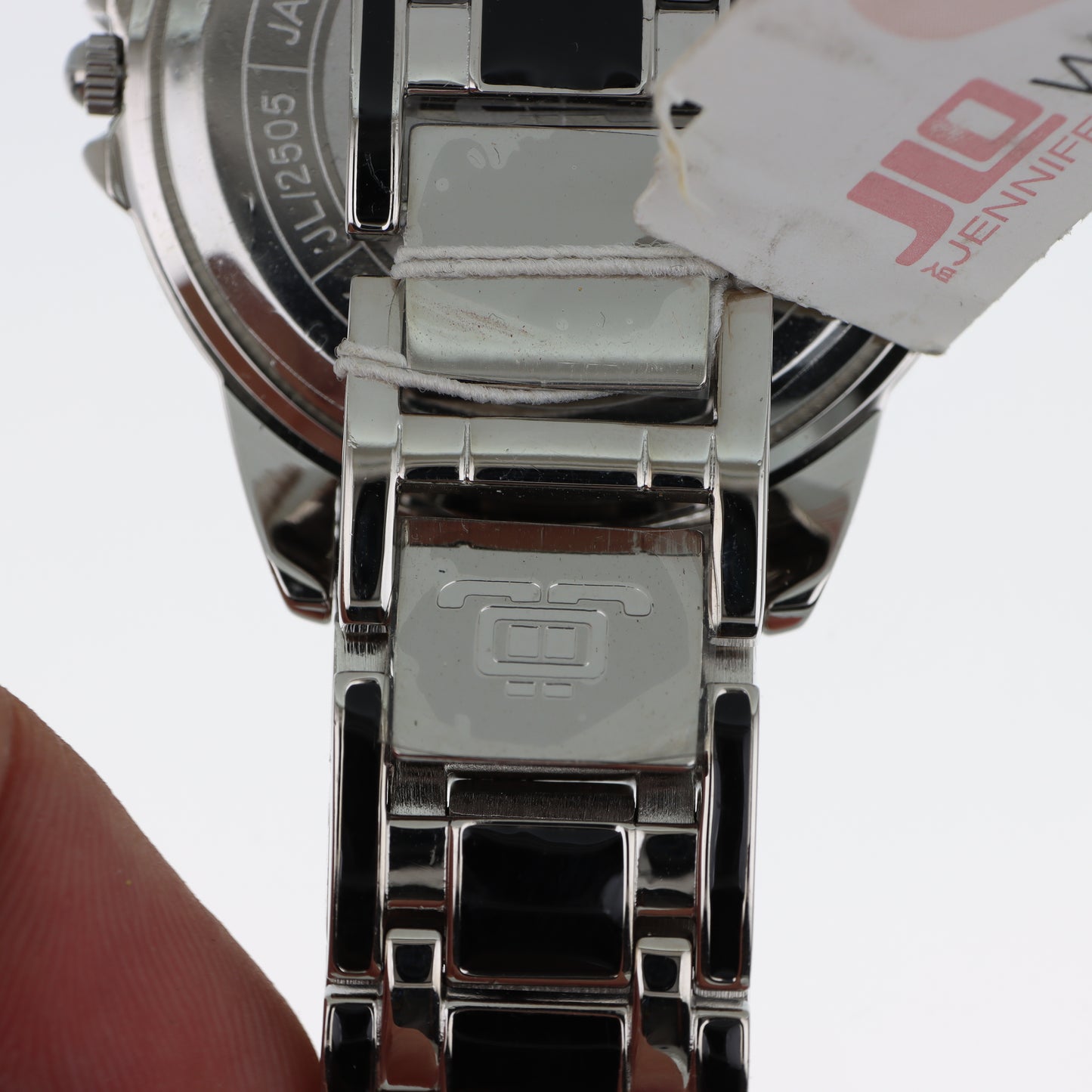 Orologio Jennifer Lopez Star - Lunetta Nera con Stelle Silver e Bracciale Bicolore