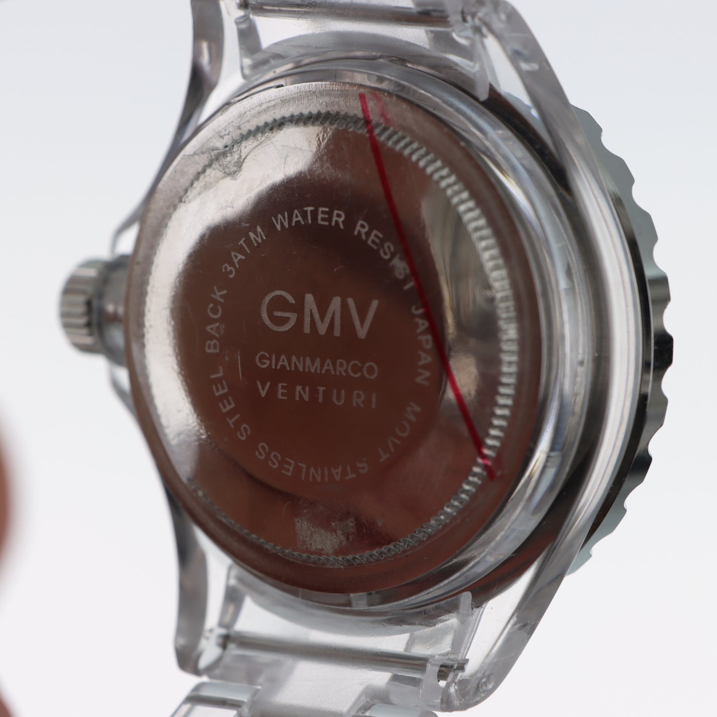 Orologio Gianmarco Venturi GMV Crystal - Lunetta con Doppia Fila di Cristalli e Bracciale Trasparente
