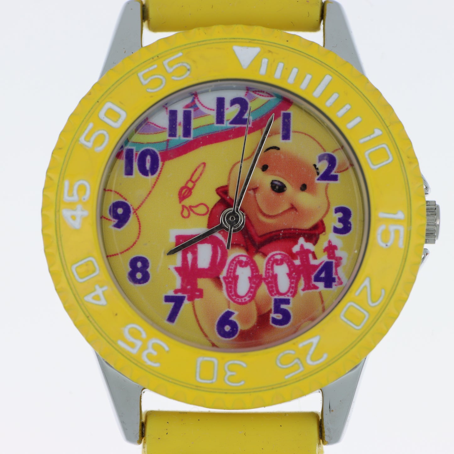 Orologio Bambini Winnie the Pooh – Cinturino Giallo con Pois Colorati