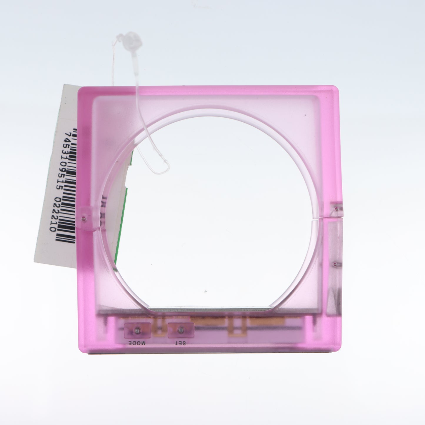 Sveglia United Colors of Benetton Digital Pixel - Display LCD e Cornice Fucsia