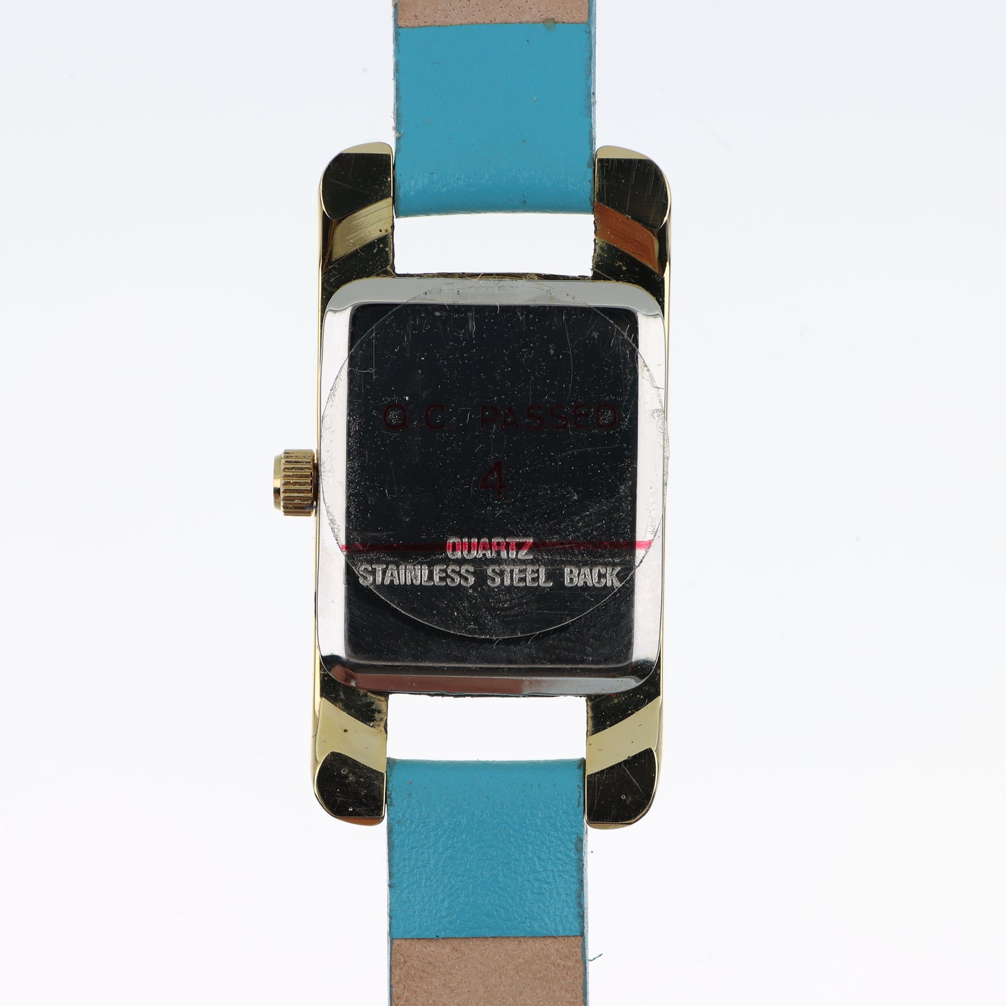 Yves Renoir – Orologio Quartz Cassa Dorata Cinturino Turchese