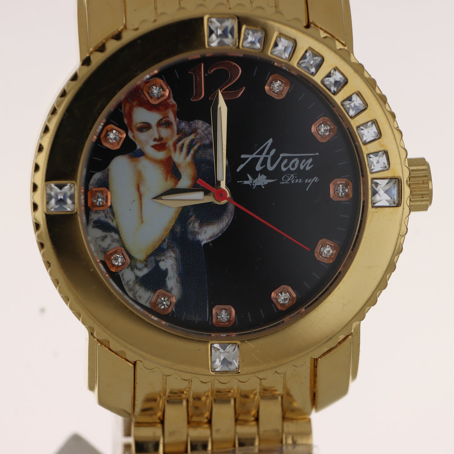 Avion Pin Up – Orologio da Polso Gold Edition