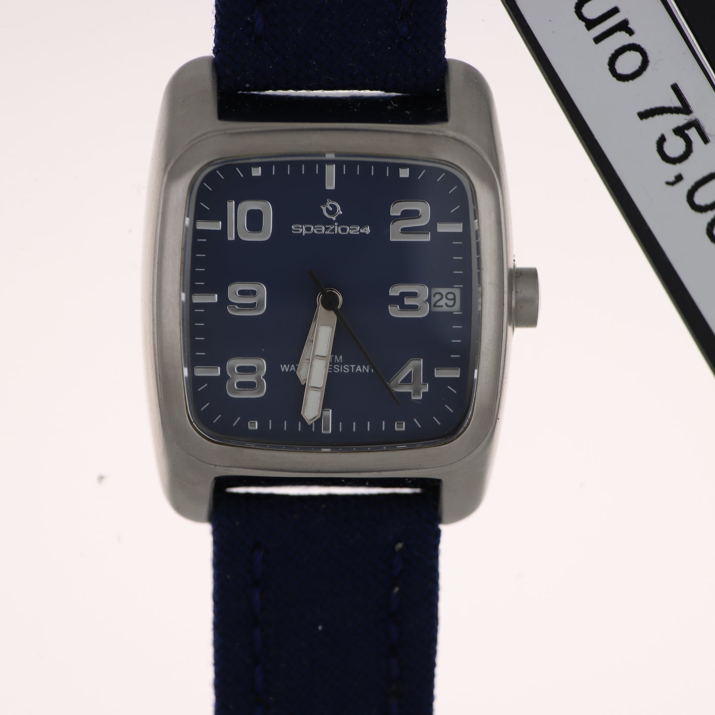 Spazio24 – Orologio Uomo Blue Dial Water Resistant