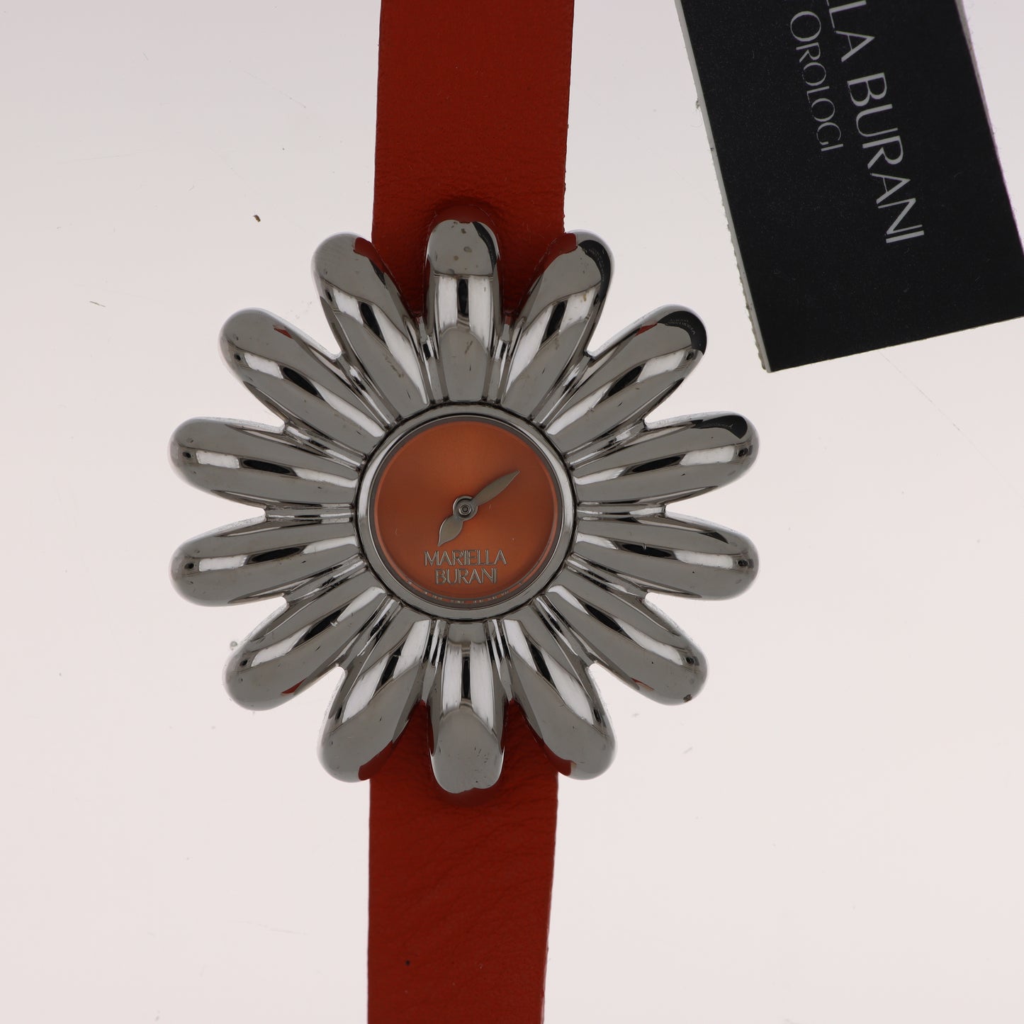 Mariella Burani – Orologio Donna Margherita Arancio Cinturino Pelle