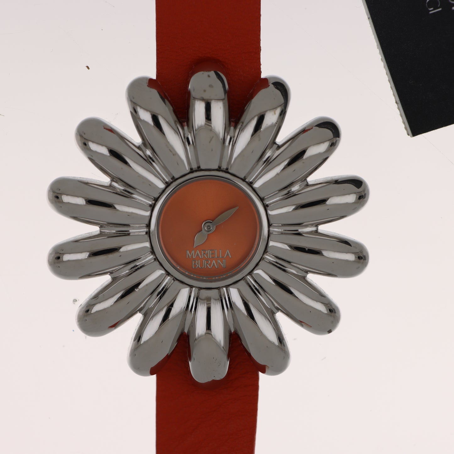 Mariella Burani – Orologio Donna Margherita Arancio Cinturino Pelle