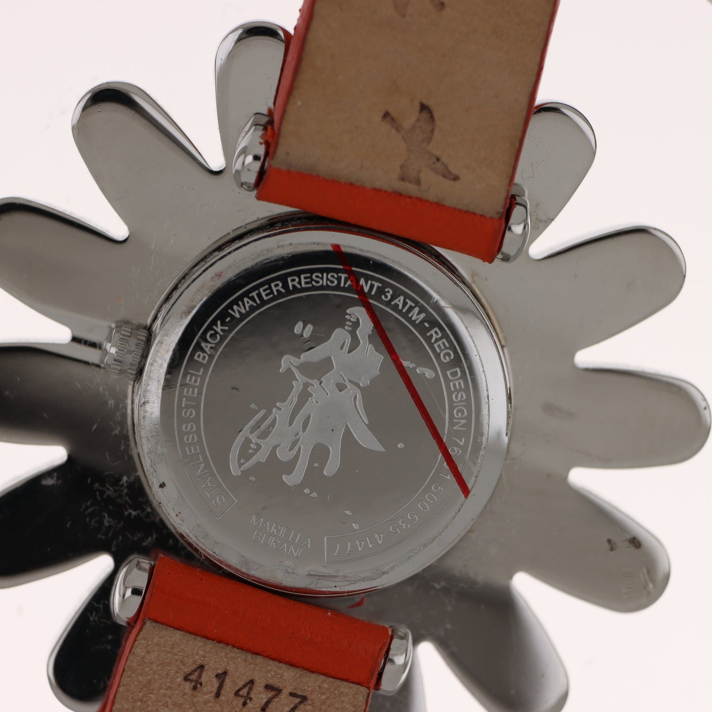 Mariella Burani – Orologio Donna Margherita Arancio Cinturino Pelle