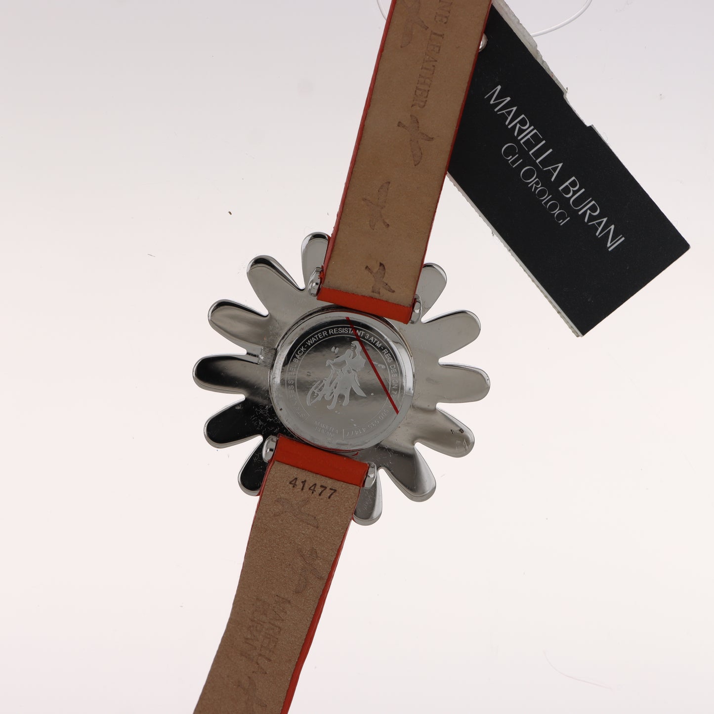 Mariella Burani – Orologio Donna Margherita Arancio Cinturino Pelle
