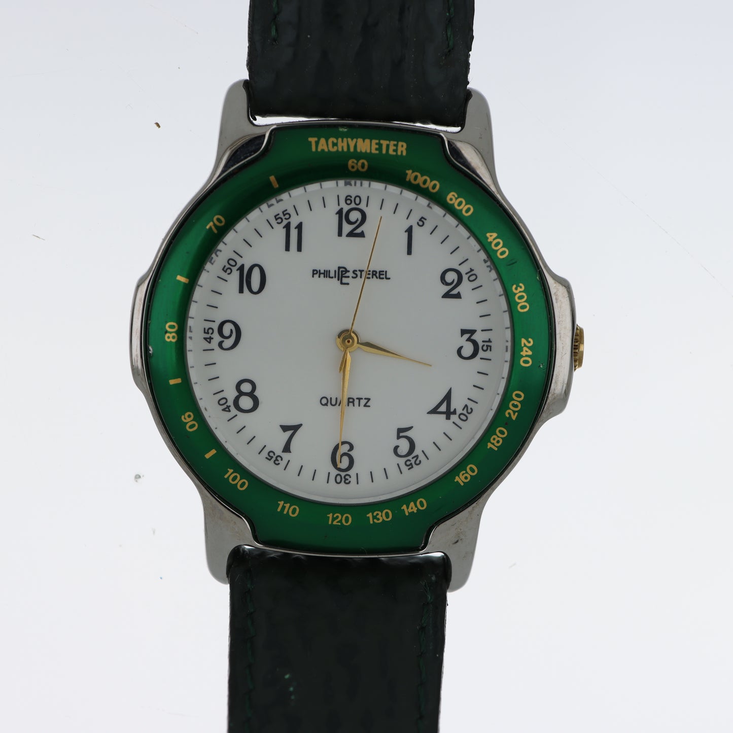 Philip Esterel – Orologio Uomo Tachymeter Verde Quartz