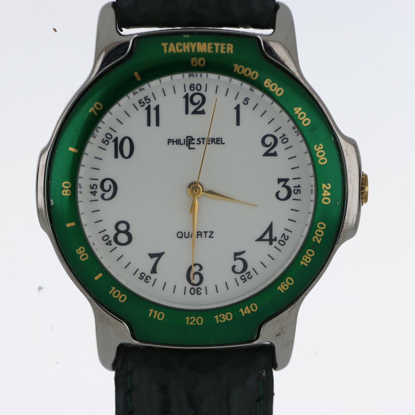 Philip Esterel – Orologio Uomo Tachymeter Verde Quartz