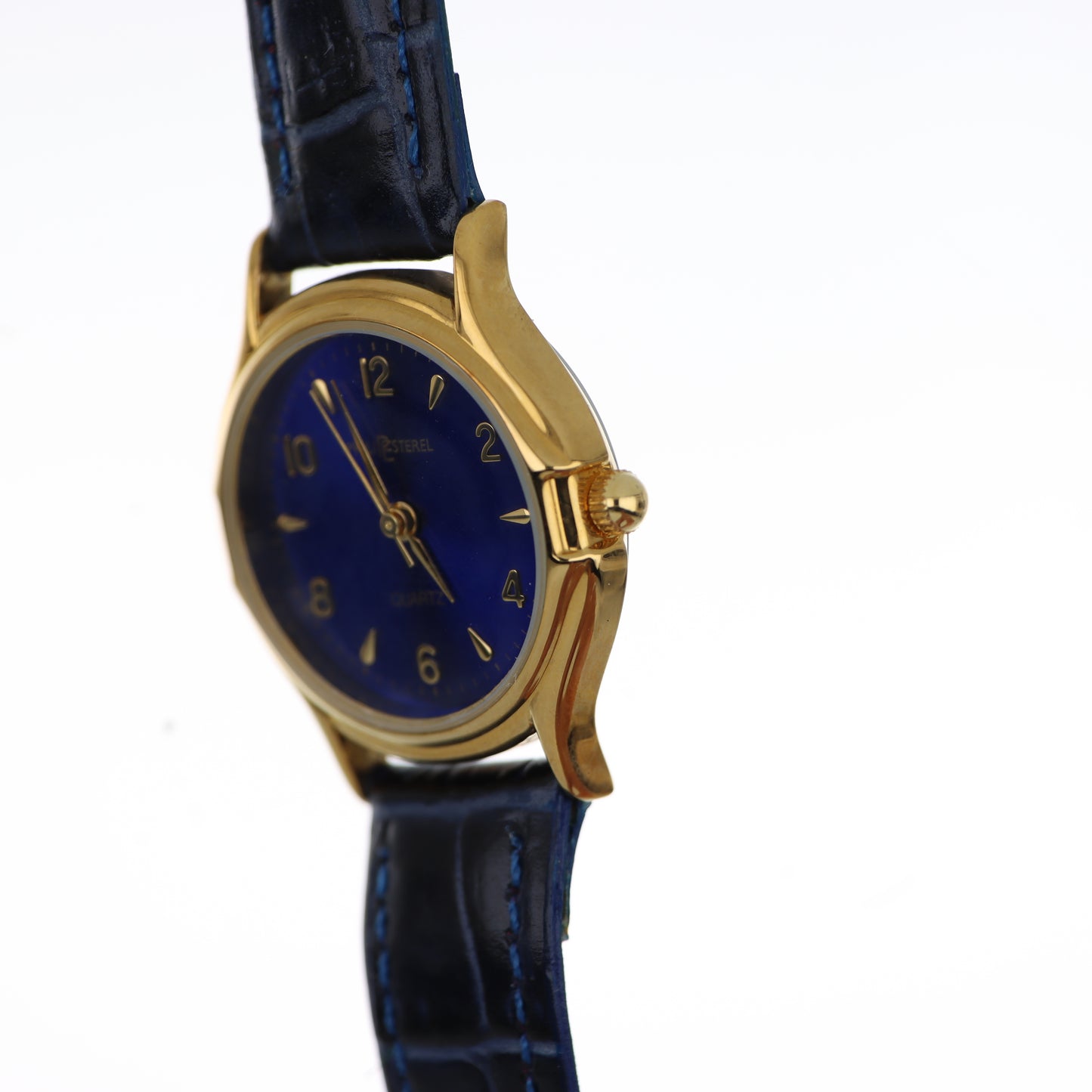 Philip Esterel – Orologio Donna Gold Blue Dial Quartz