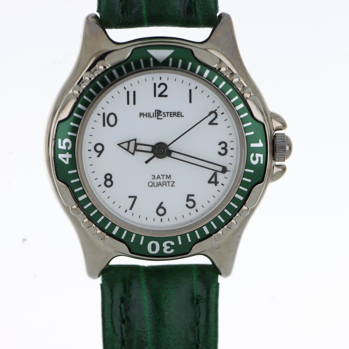 Philip Esterel – Orologio Uomo Diver Verde 3ATM Quartz