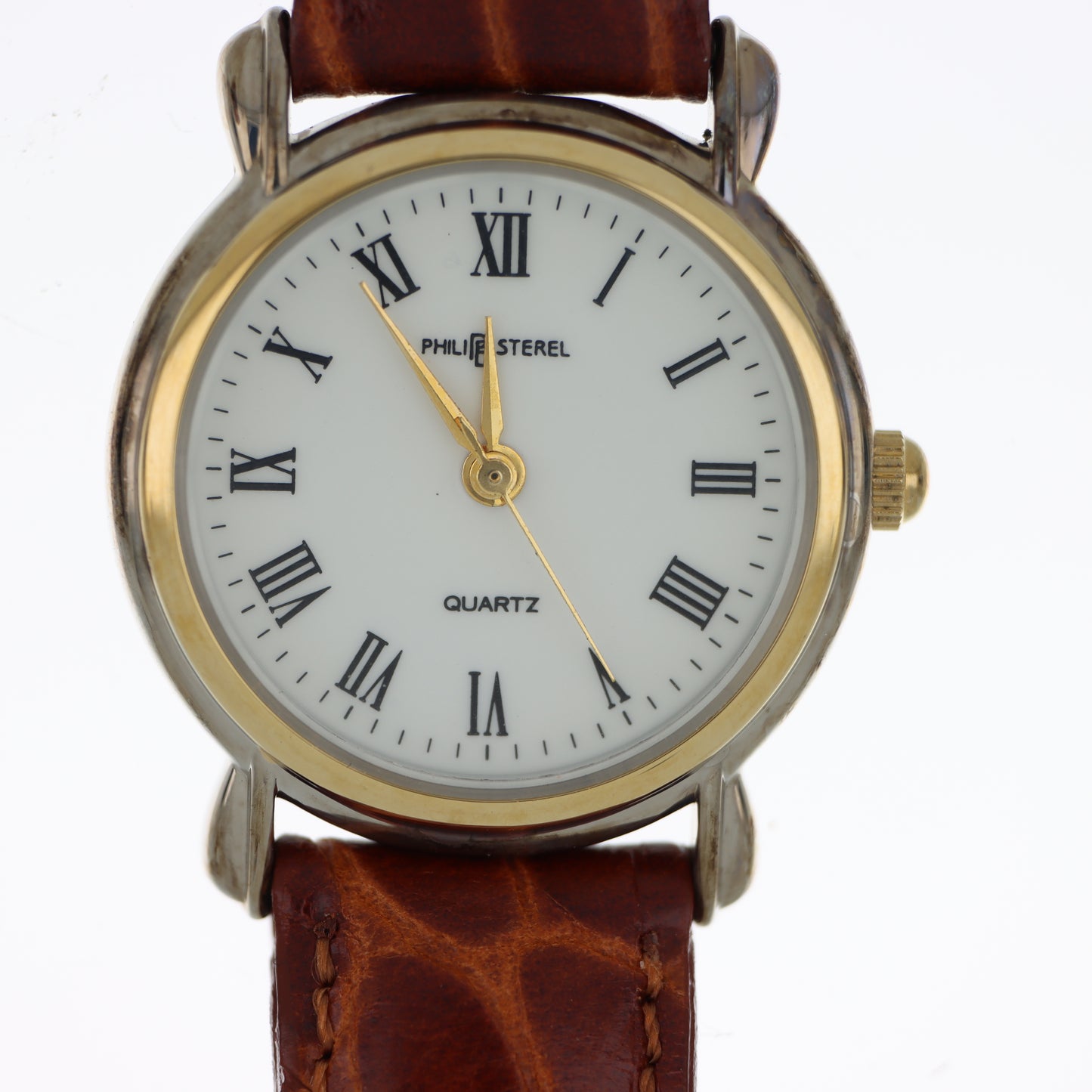 Philip Esterel – Orologio Unisex Bicolore Numeri Romani Quartz