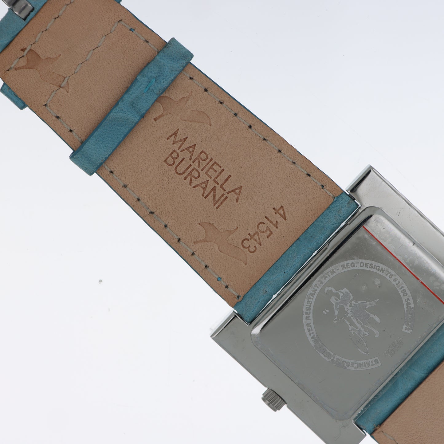 Mariella Burani – Orologio Donna Floreale Azzurro Tiffany