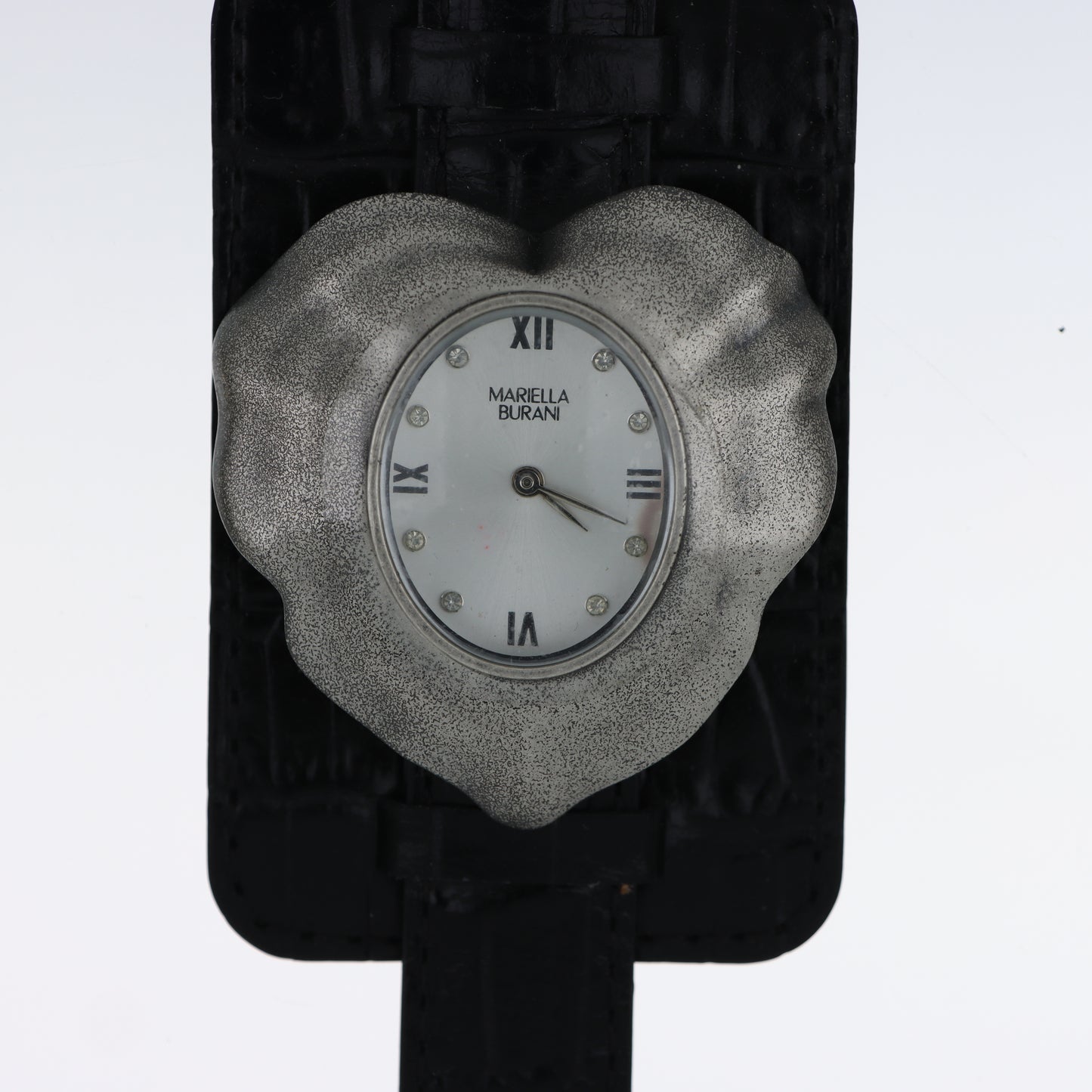 Mariella Burani – Orologio Donna Cuore Silver Madreperla Cristalli