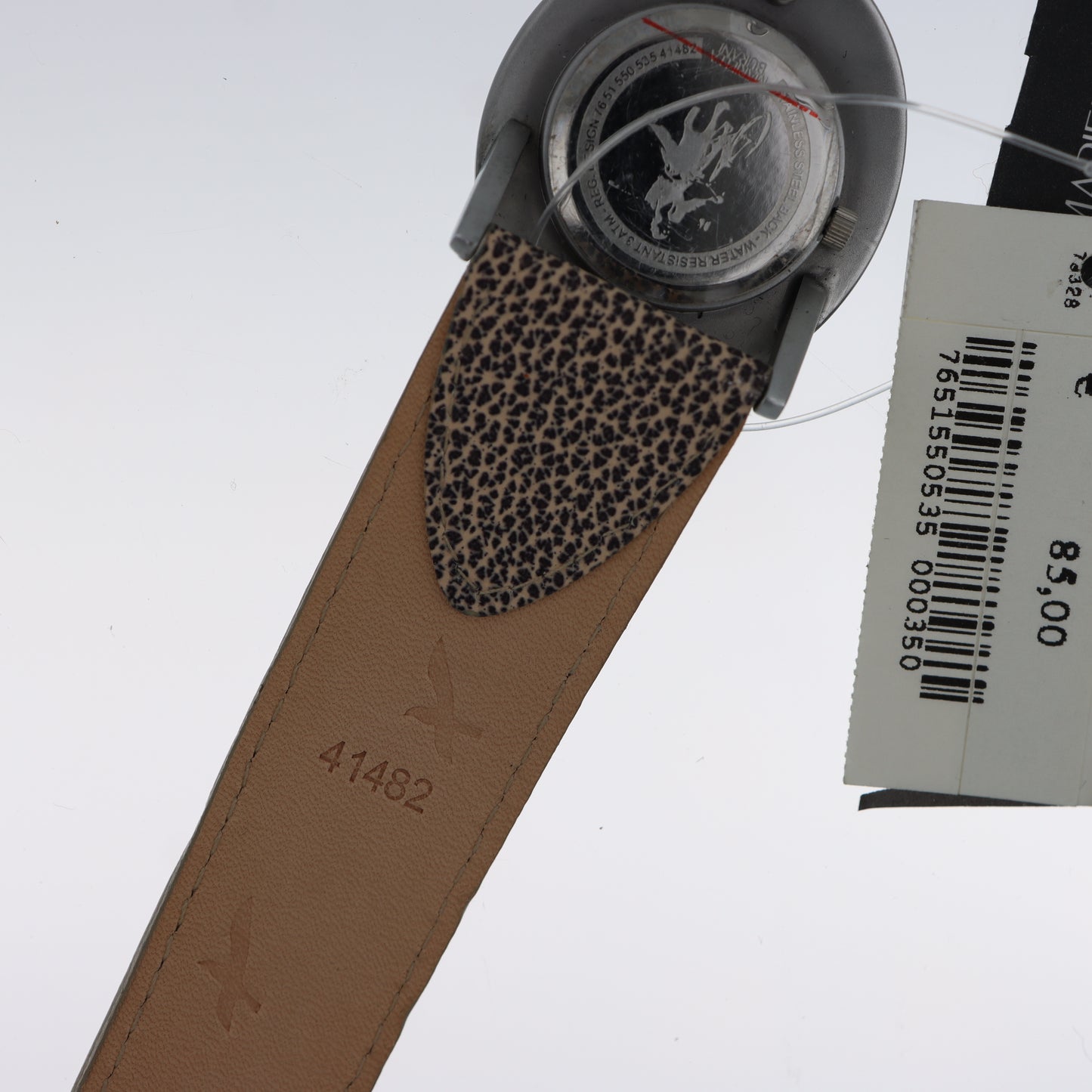 Mariella Burani – Orologio Donna Target Arancio Cinturino Leopardato