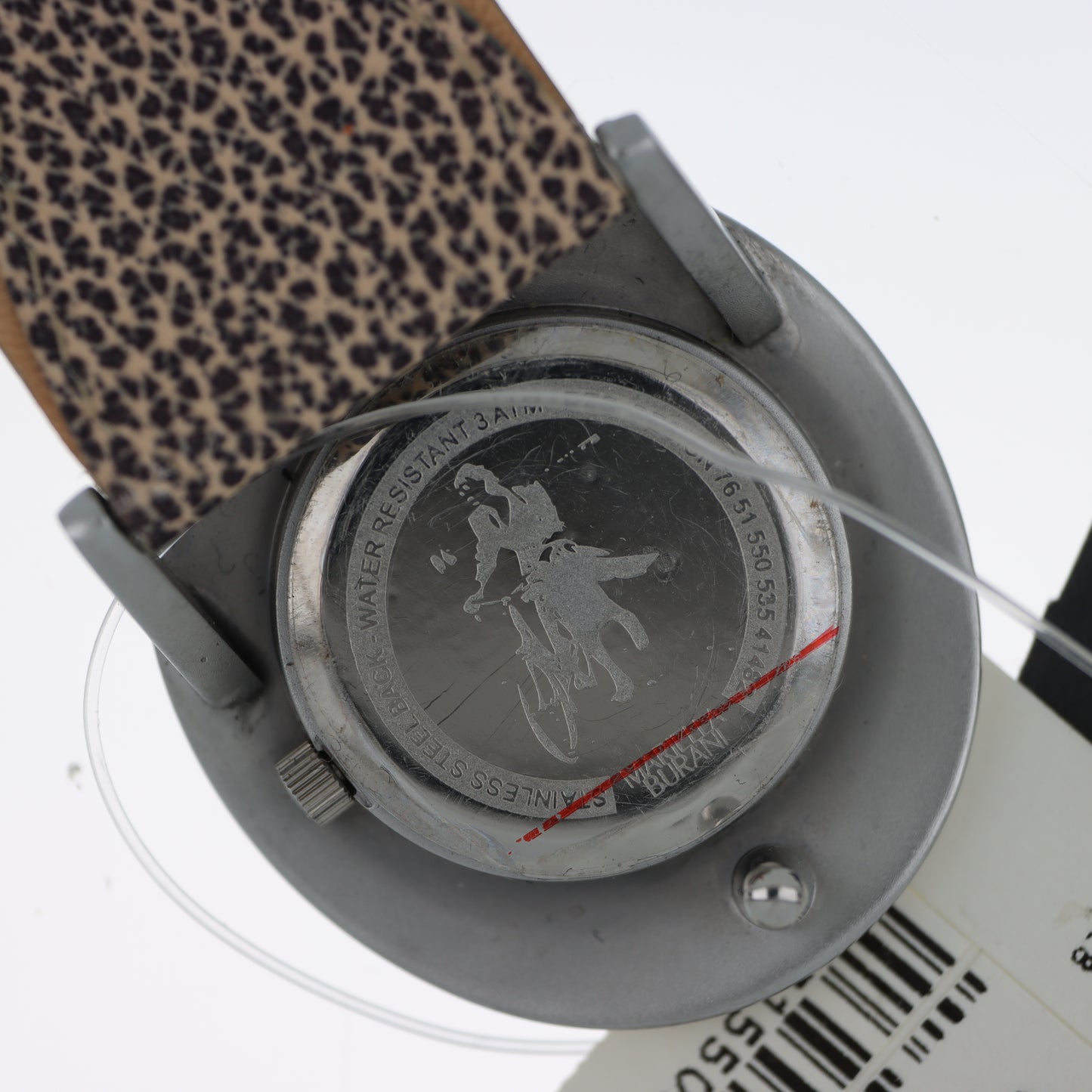 Mariella Burani – Orologio Donna Target Arancio Cinturino Leopardato