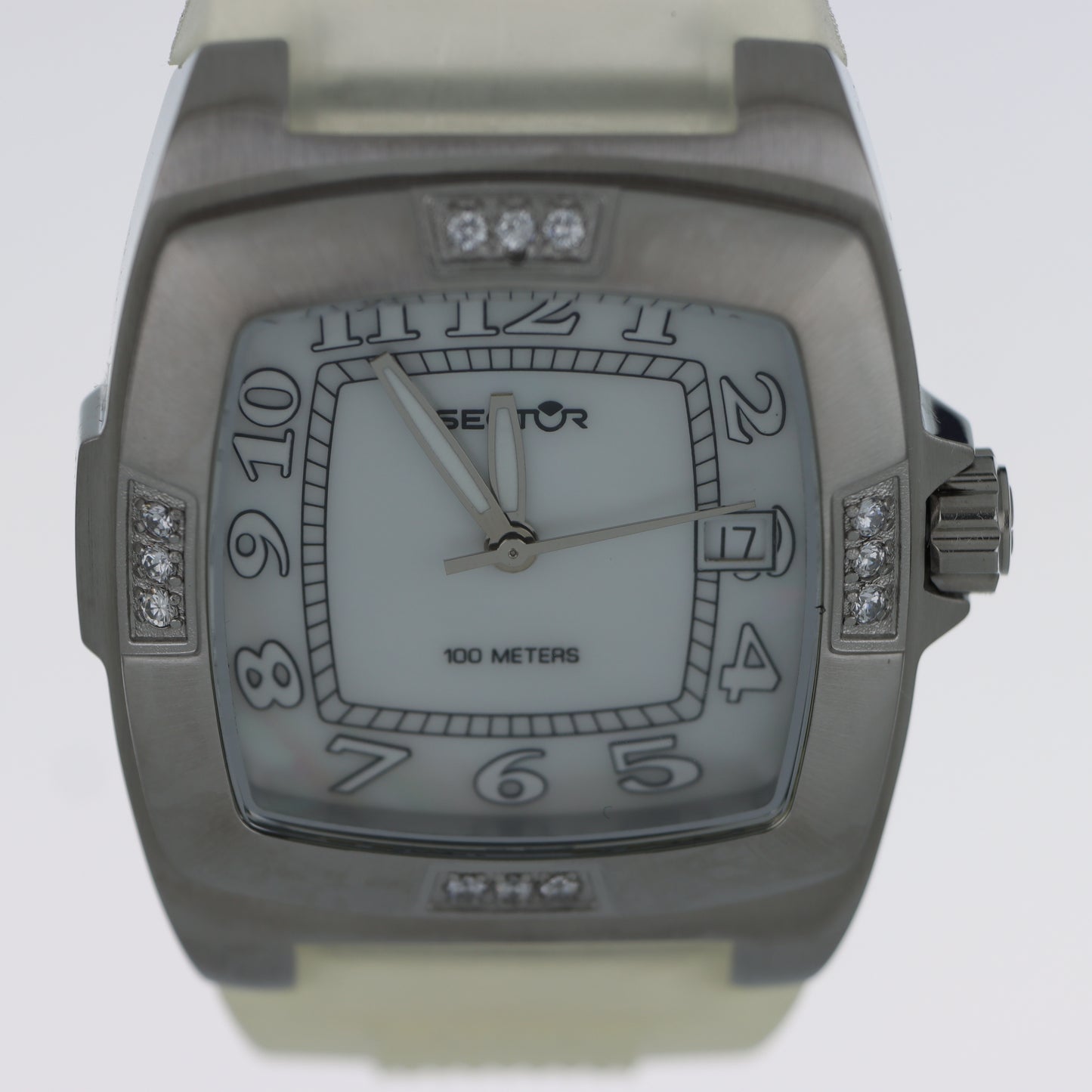 Sector – Orologio Donna Sport Chic Madreperla Cristalli 100M