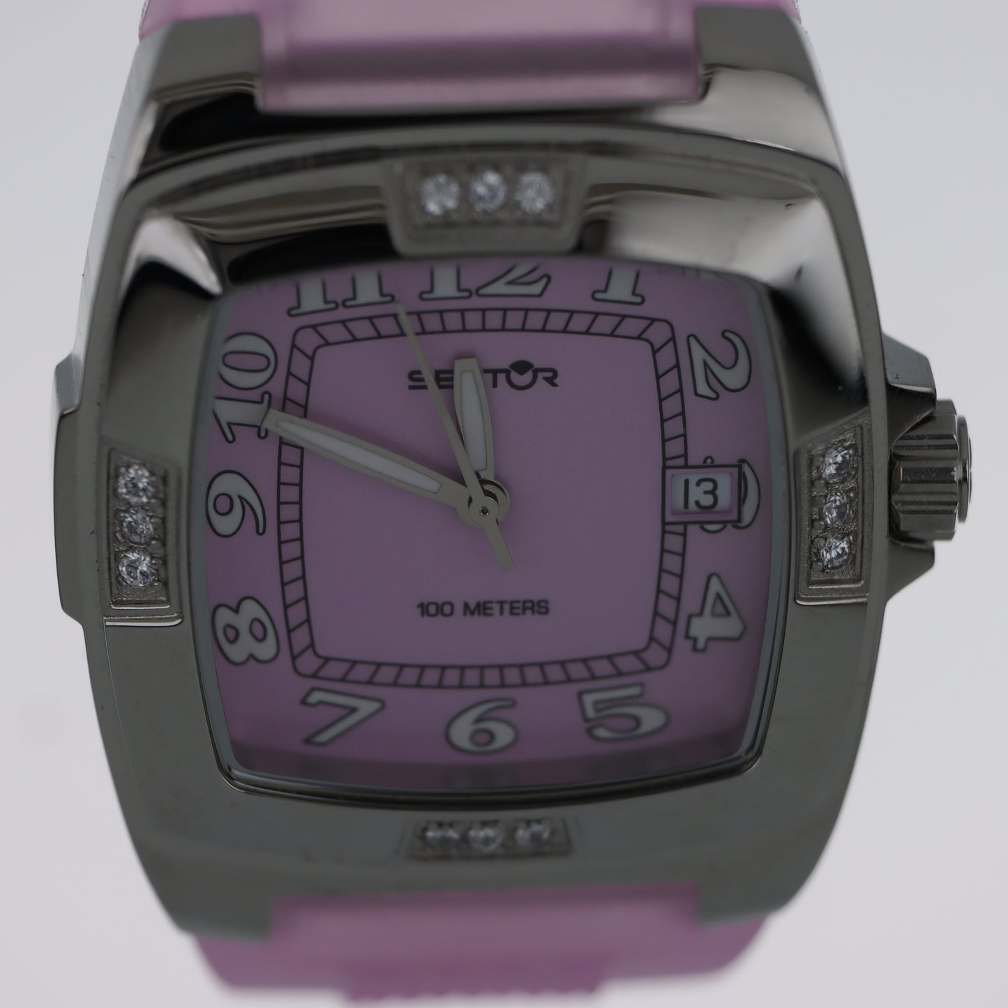 Sector – Orologio Donna Sport Chic Rosa Cristalli 100M