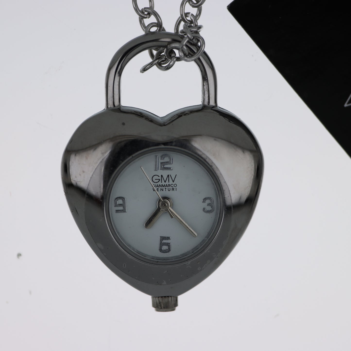 GMV Gianmarco Venturi – Orologio Ciondolo Cuore Silver