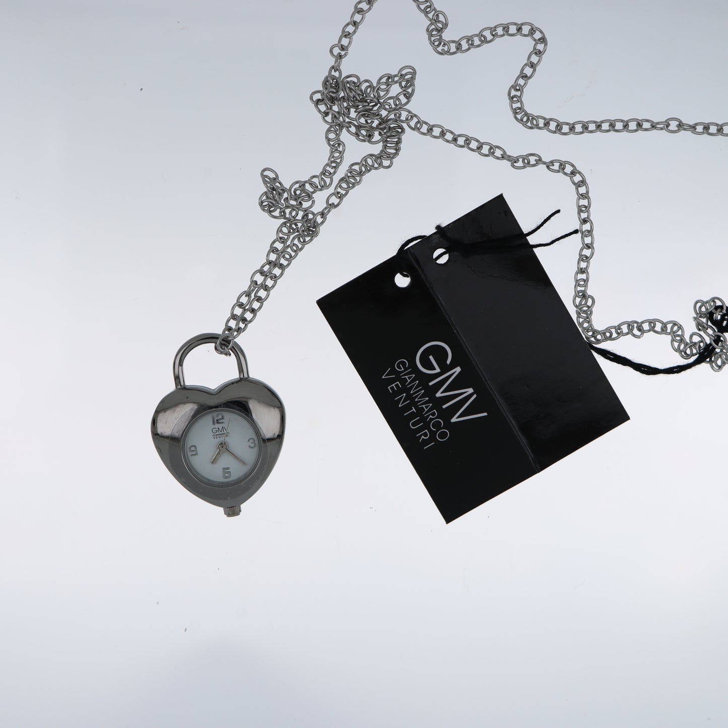 GMV Gianmarco Venturi – Orologio Ciondolo Cuore Silver
