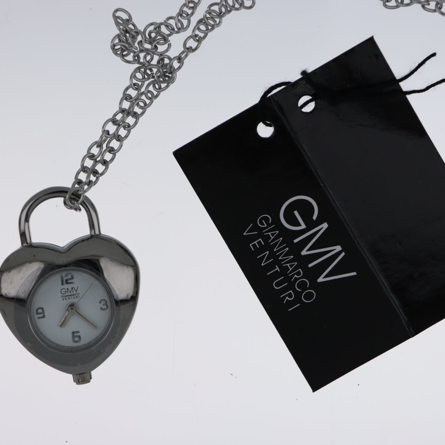 GMV Gianmarco Venturi – Orologio Ciondolo Cuore Silver
