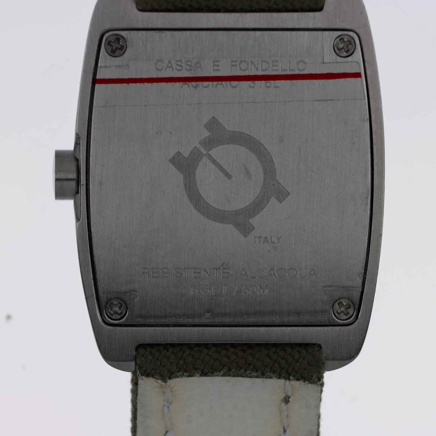 Spazio24 – Orologio Uomo Military Green 5ATM Cinturino Canvas
