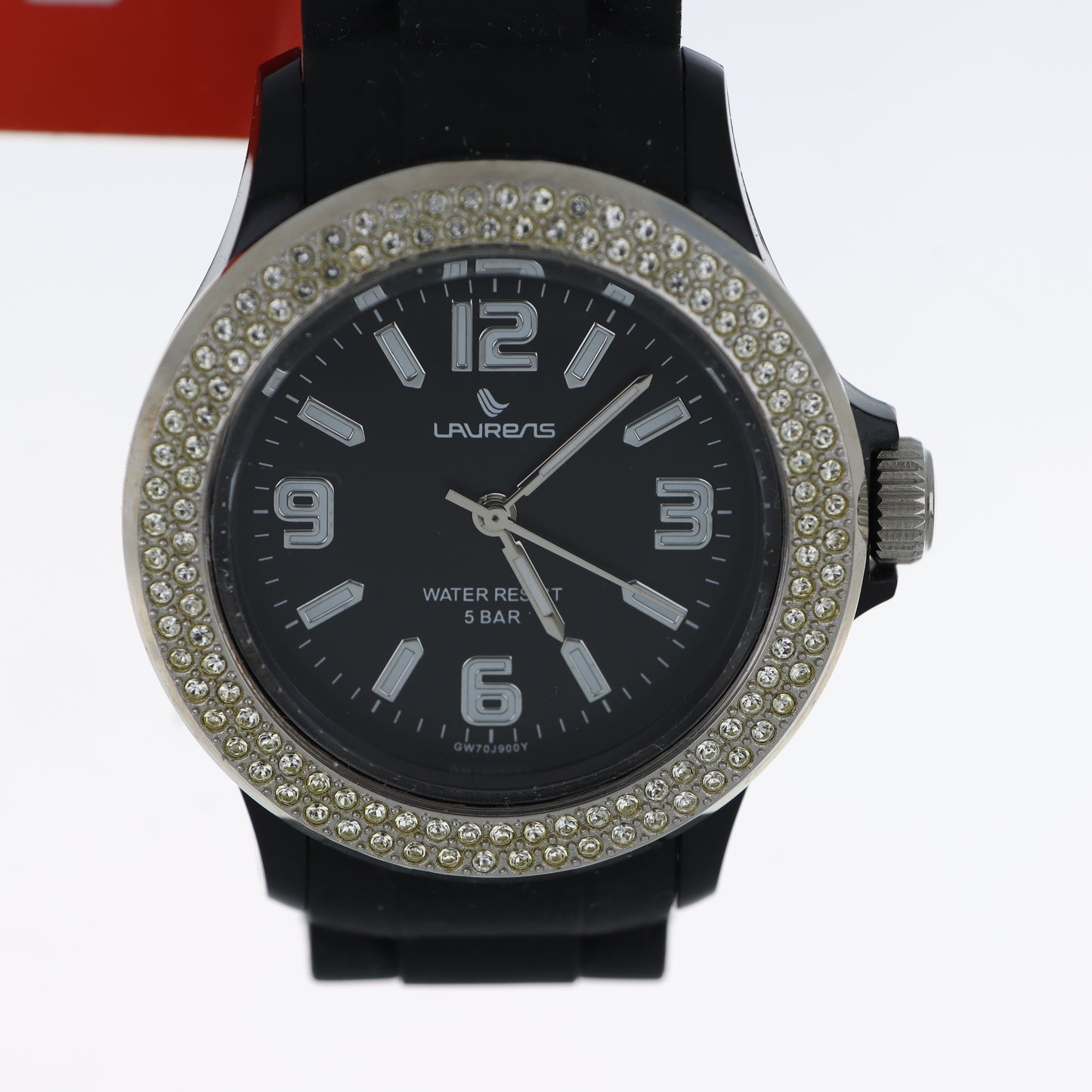 Laurens – Orologio Donna Sport Glam Black Cristalli 5 Bar