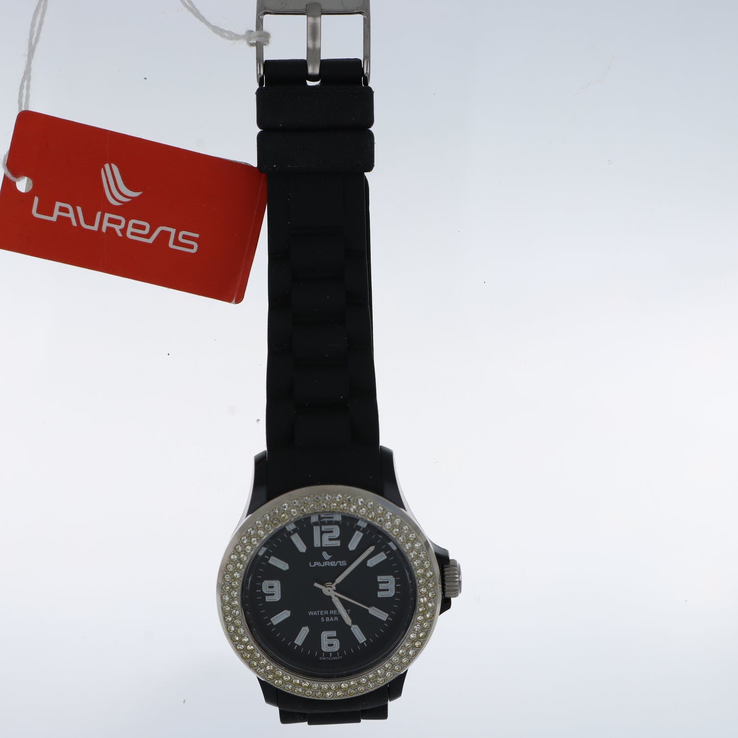 Laurens – Orologio Donna Sport Glam Black Cristalli 5 Bar