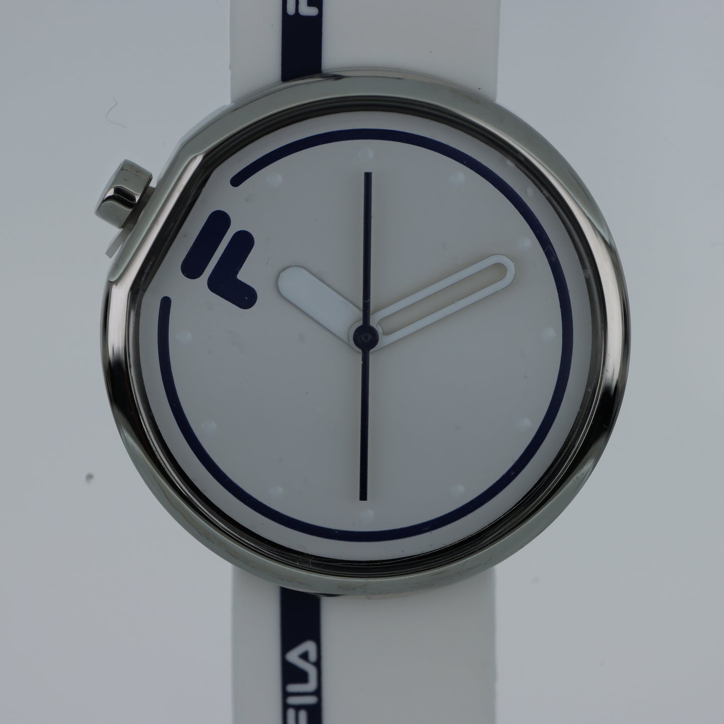 Fila – Orologio Unisex Quadrante Bianco Cinturino Silicone Sportivo