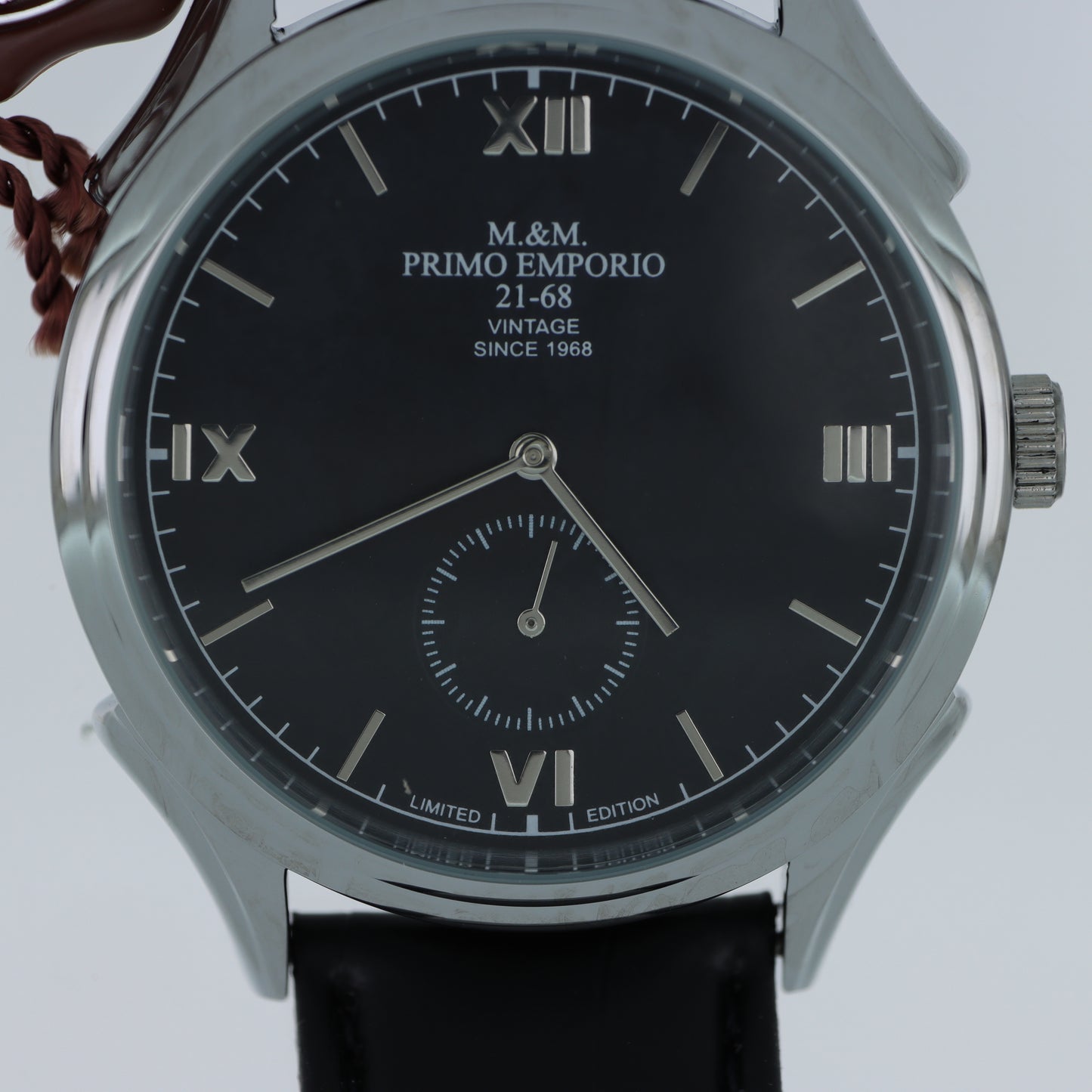 M.&M. Primo Emporio 21-68 – Orologio Uomo Vintage Limited Edition Quadrante Nero