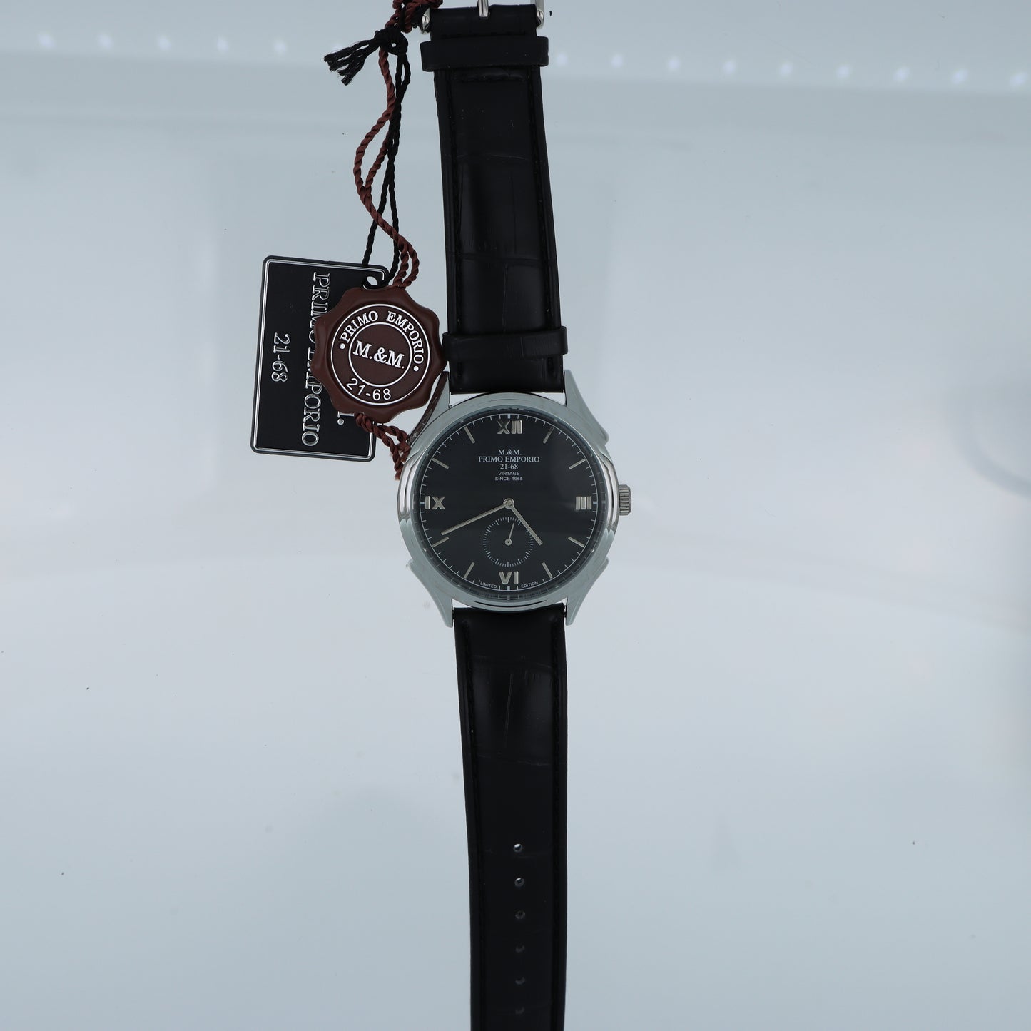 M.&M. Primo Emporio 21-68 – Orologio Uomo Vintage Limited Edition Quadrante Nero