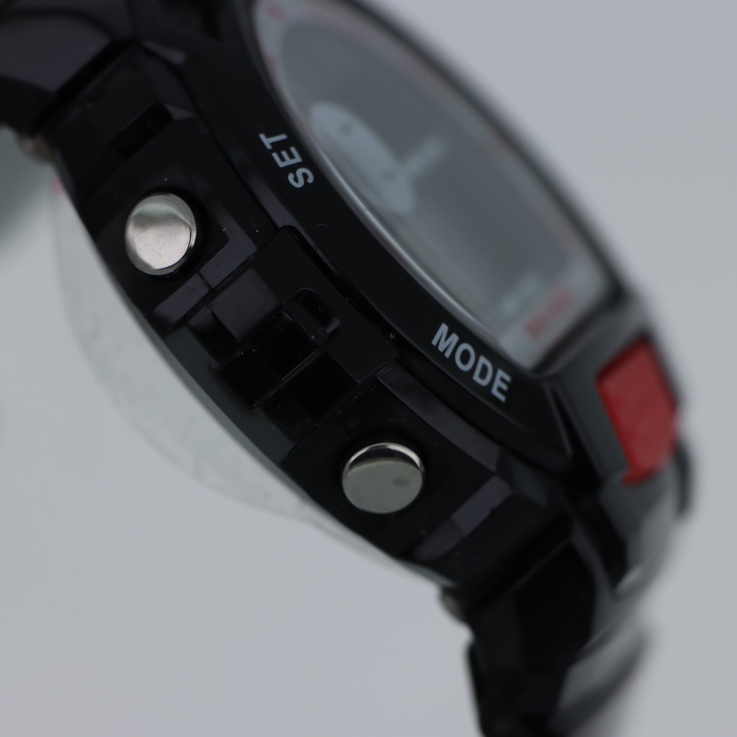 FILA Orologio Digitale Uomo – Shock Resist WR 100M Cronografo Nero e Rosso