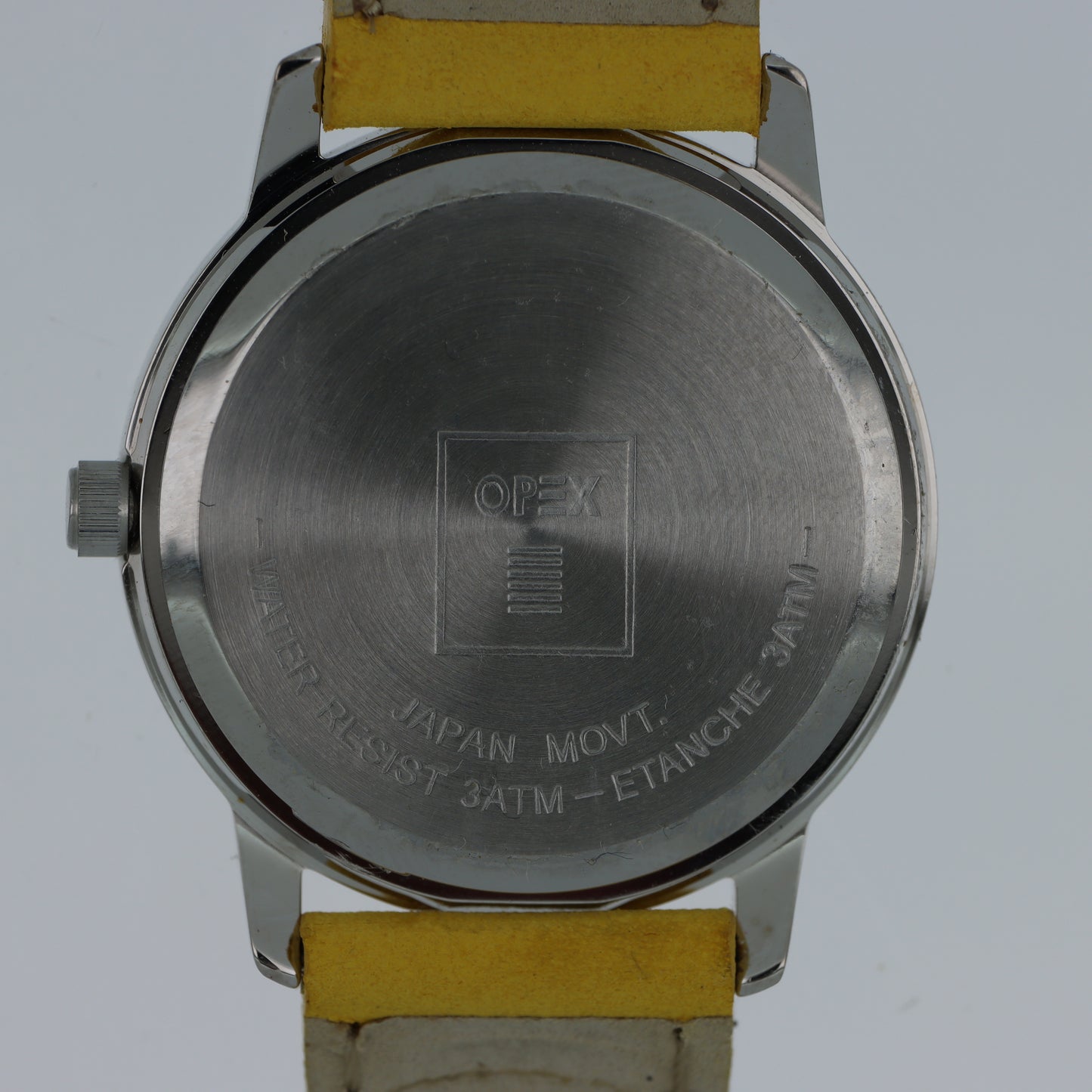 Peanuts Snoopy Orologio – Face Edition Quadrante Giallo Cinturino Pelle